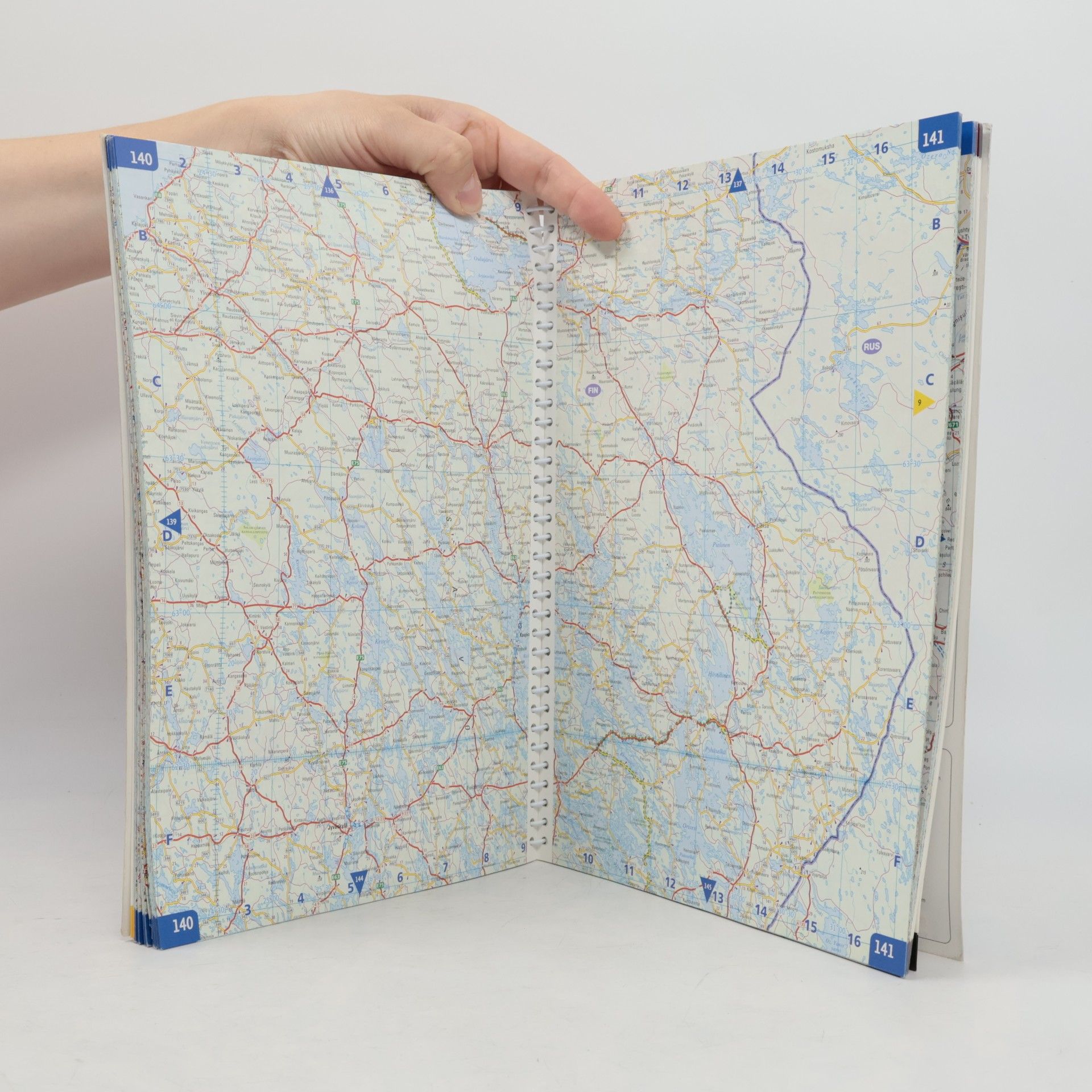 International Road Atlases: Collins Road Atlas Europe 2008