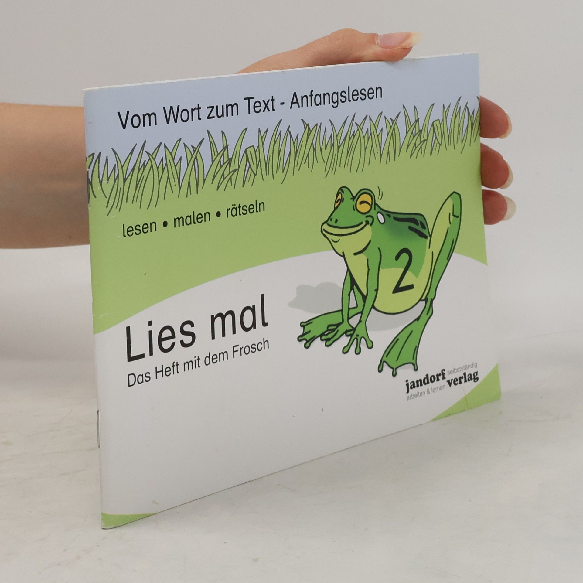 Das Heft mit dem Frosch