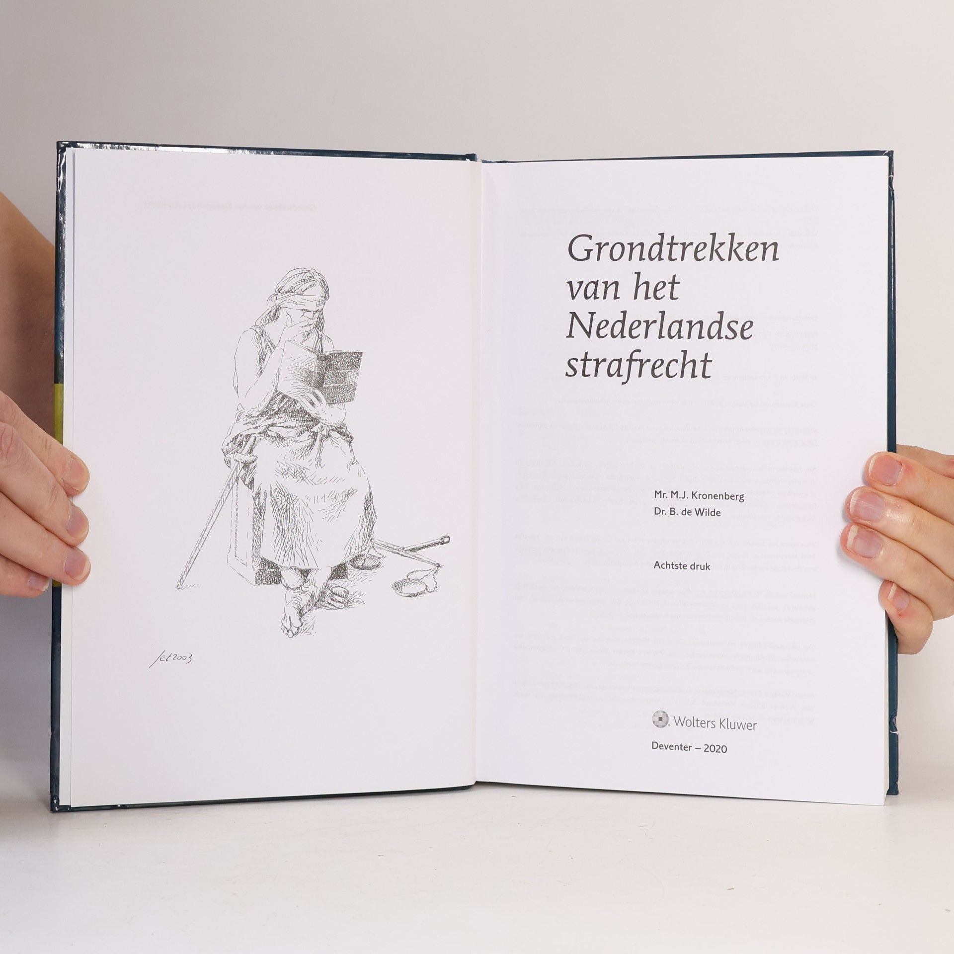Kronenberg, M.J. Grondtrekken van het Nederlandse Strafrecht - achtste druk