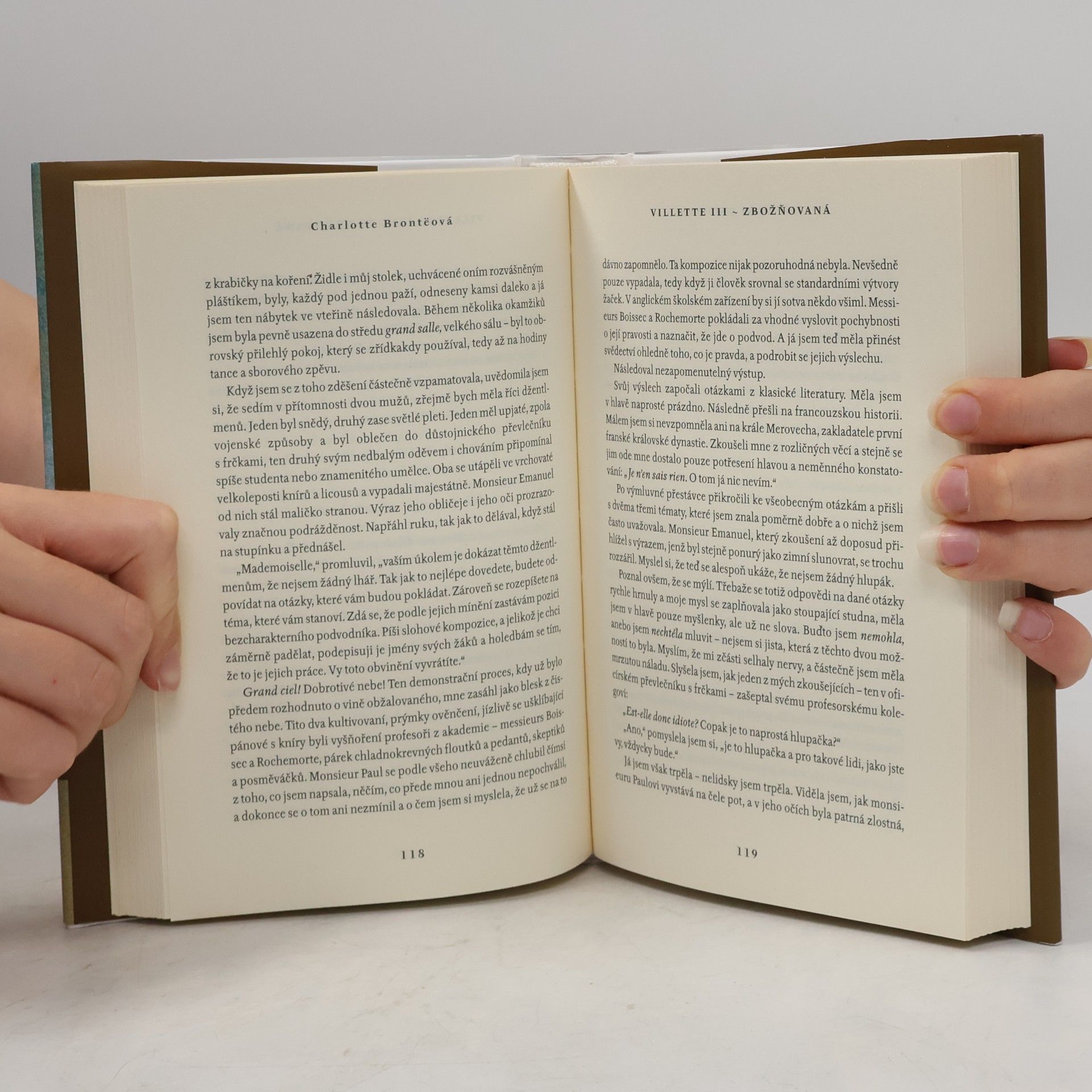 Charlotte Brontë Villette. III, Zbožňovaná