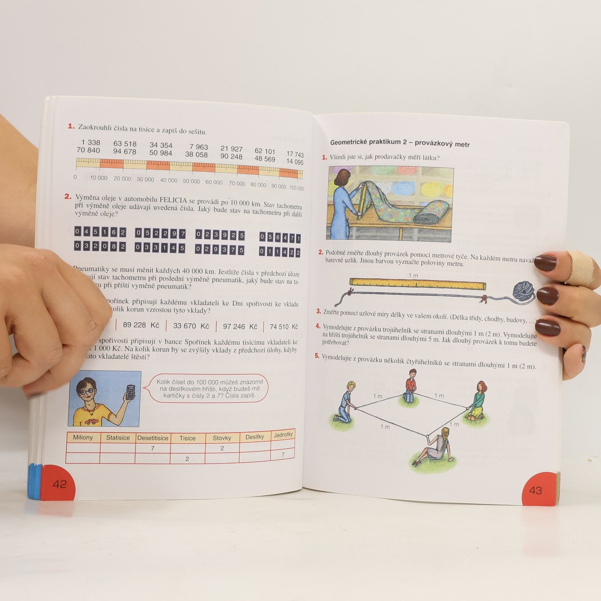 Alena Hošpesová Matematika pro 4. roč. ZŠ Svět čísel a tvarů - Učebnice