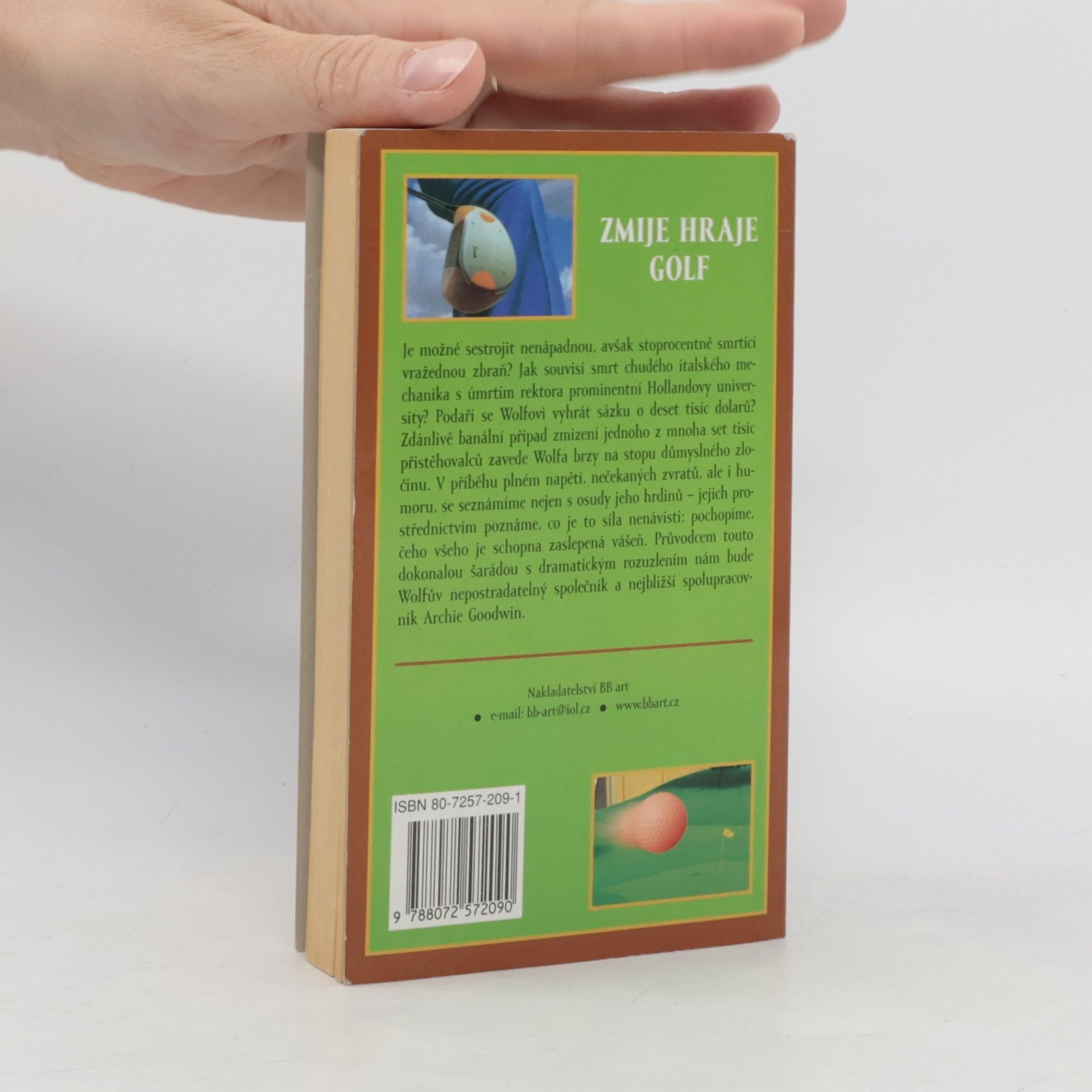 Rex Stout Zmije hraje golf