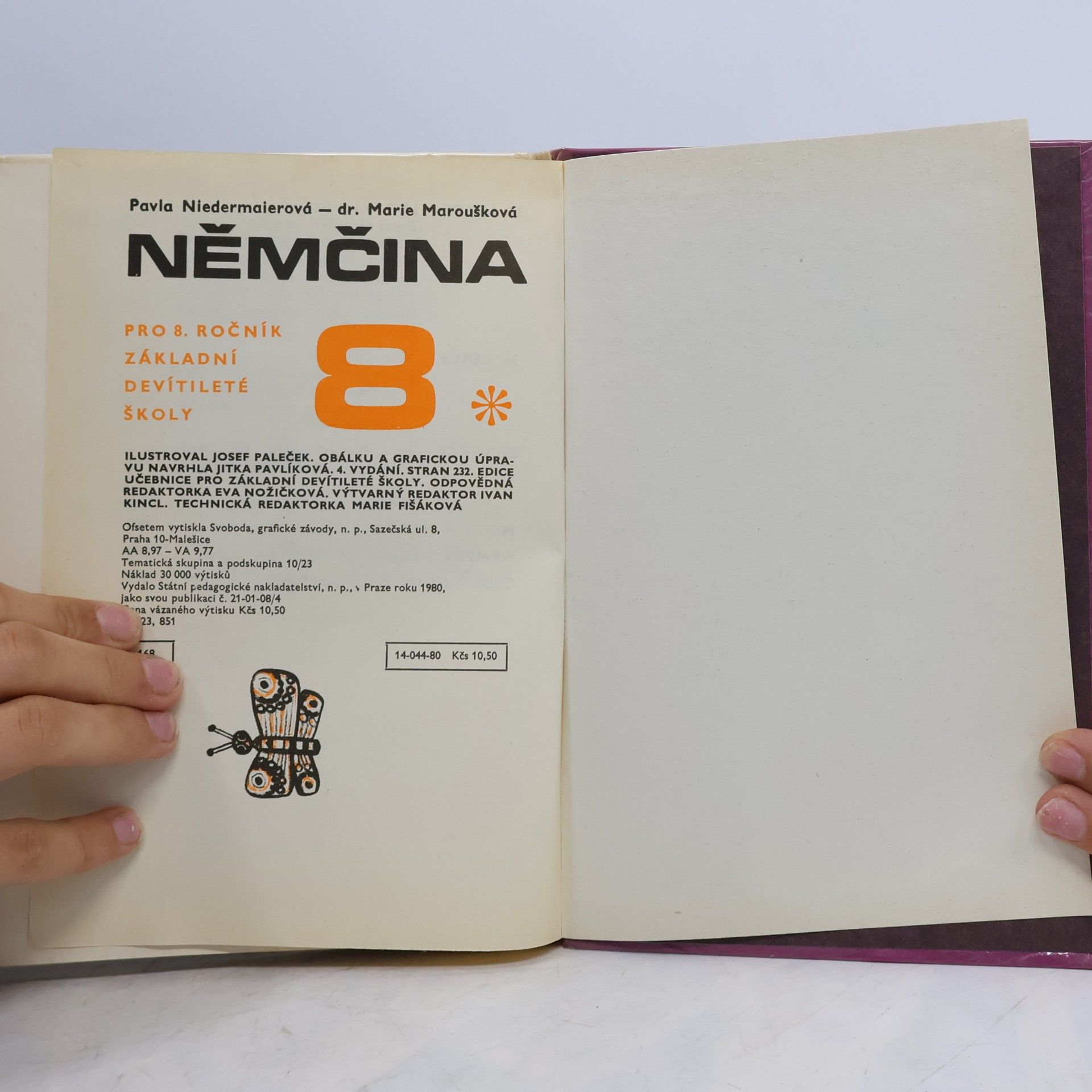 Pavla Niedermaierová Němčina pro 8. ročník