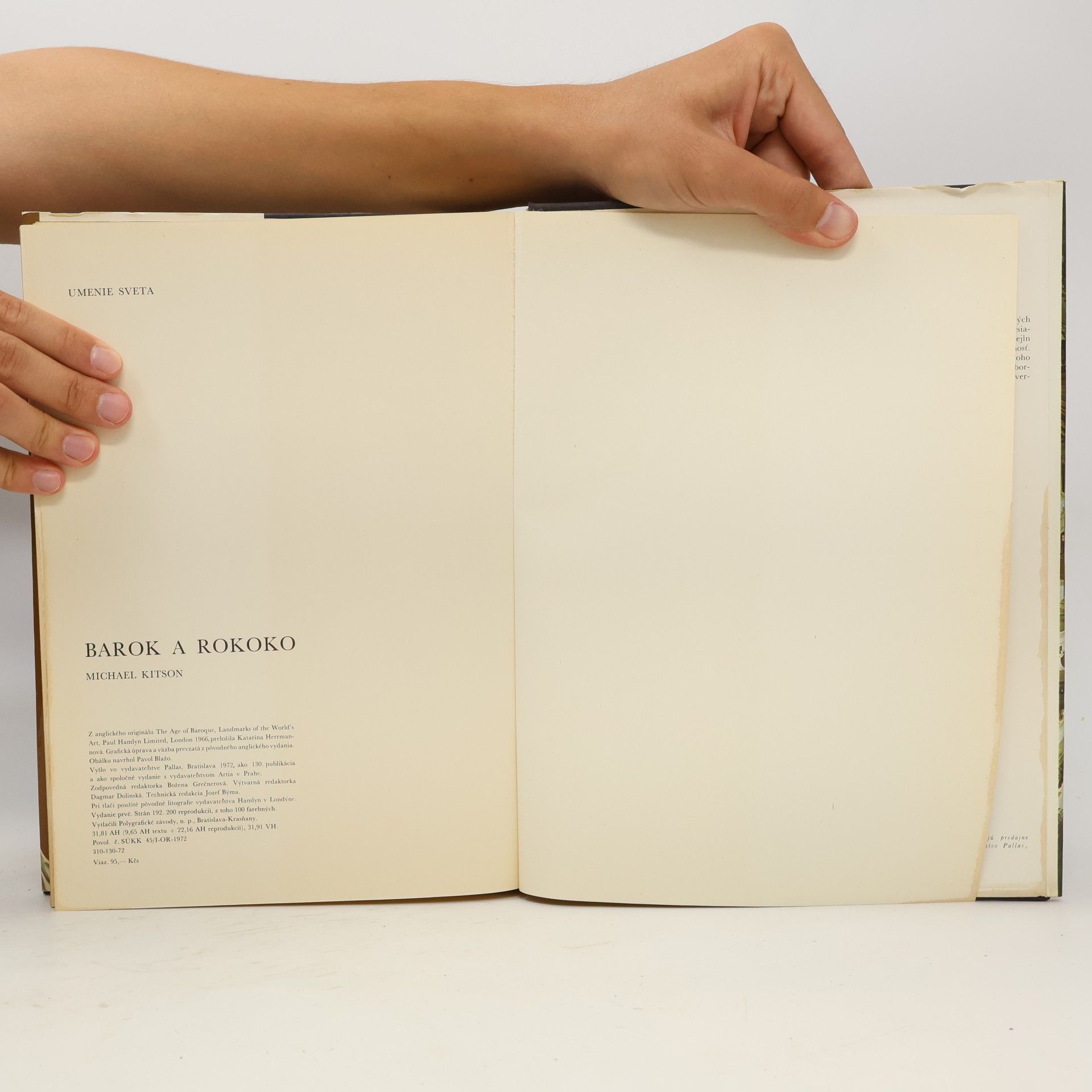 Michael Kitson Barok a rokoko