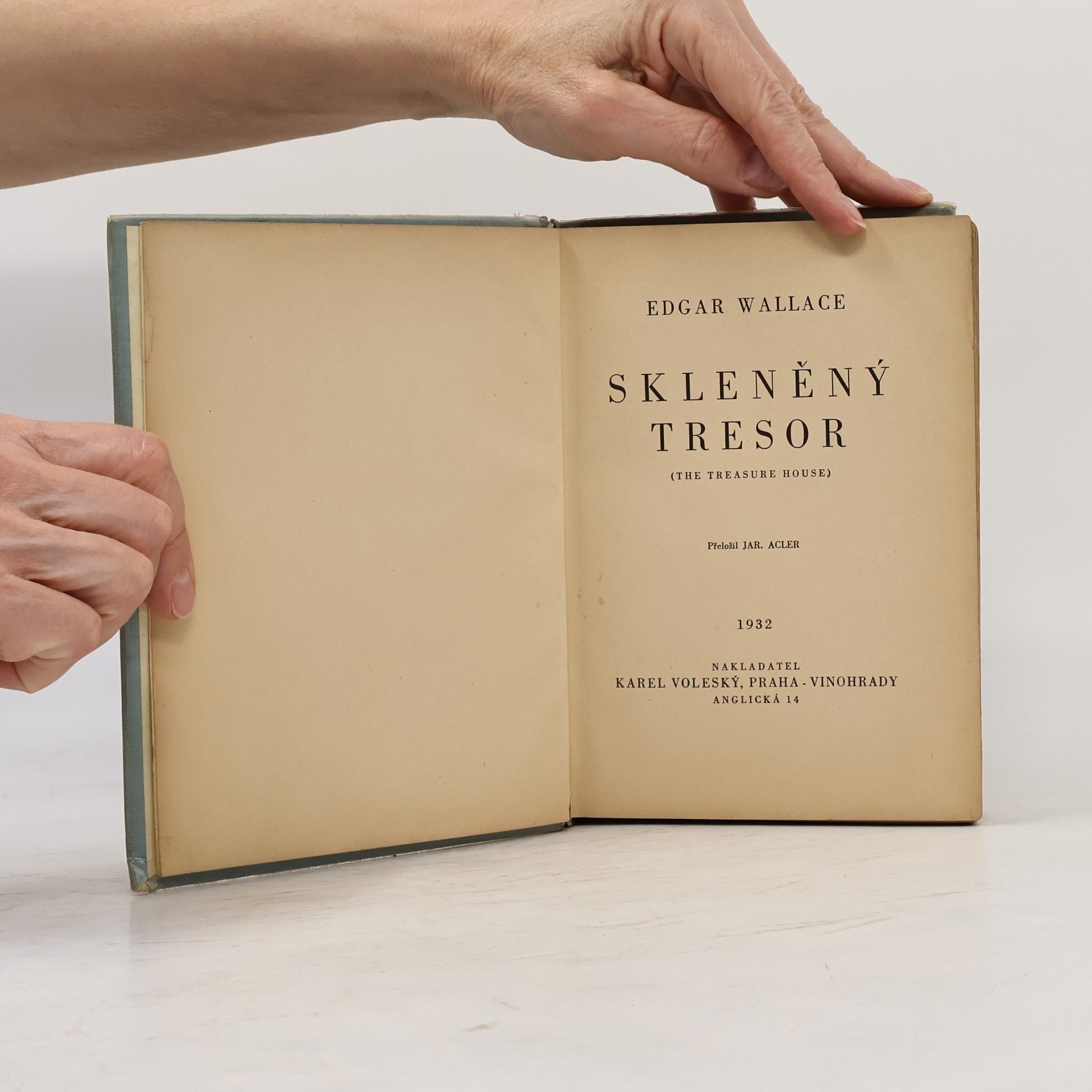 Edgar Wallace Skleněný tresor