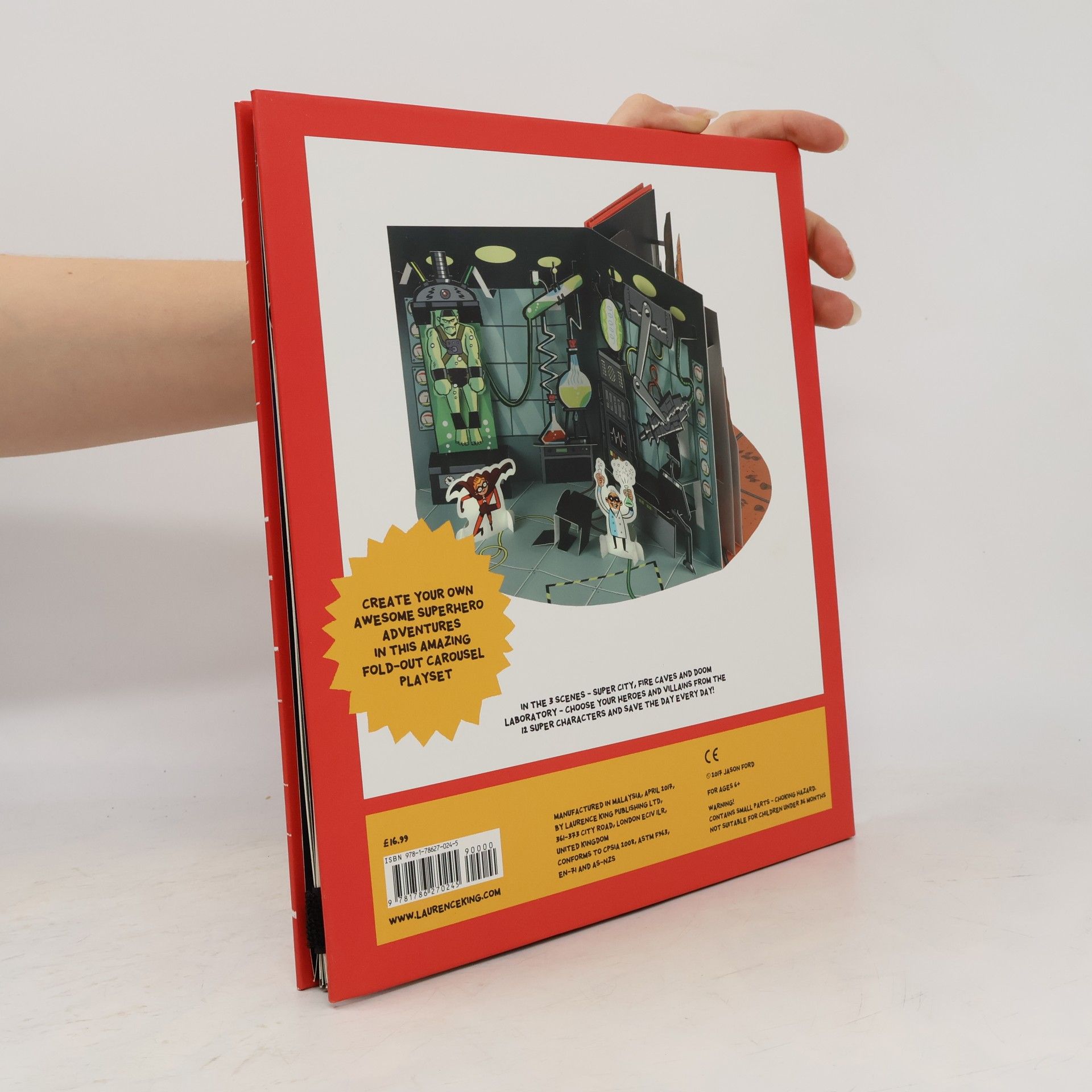 Jason Ford The Superhero Adventure Playset