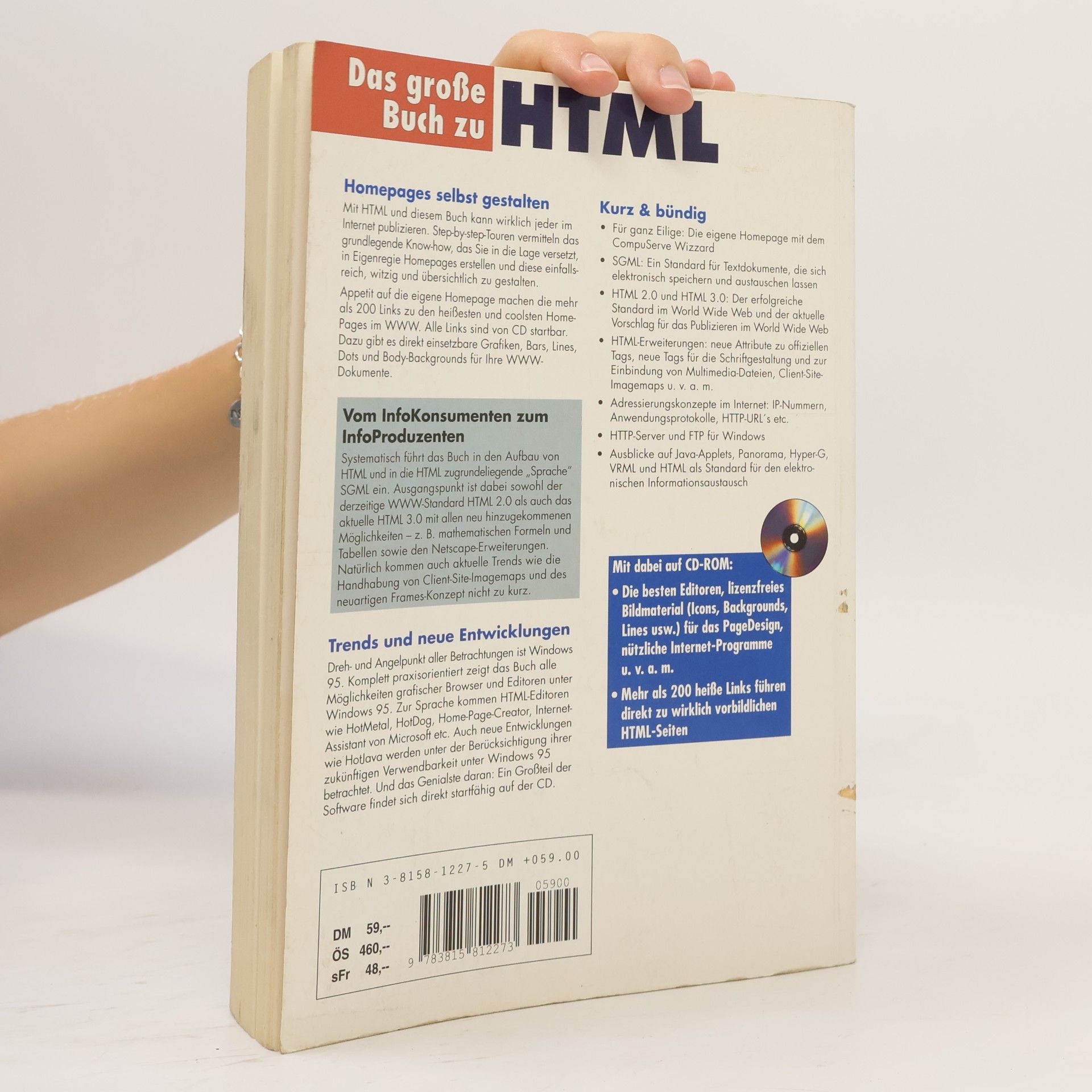 Dr. Joachim Schwarte Das große Buch zu HTML. Publizieren im Internet