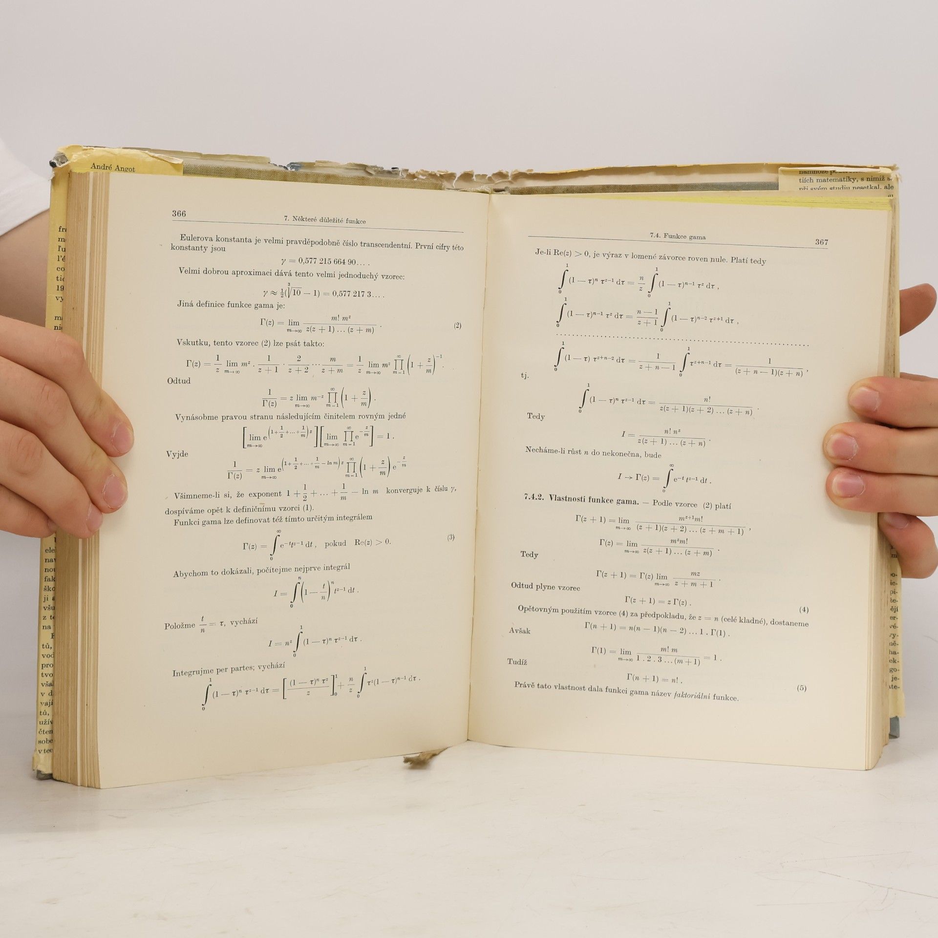Andé Angot Užitá matematika