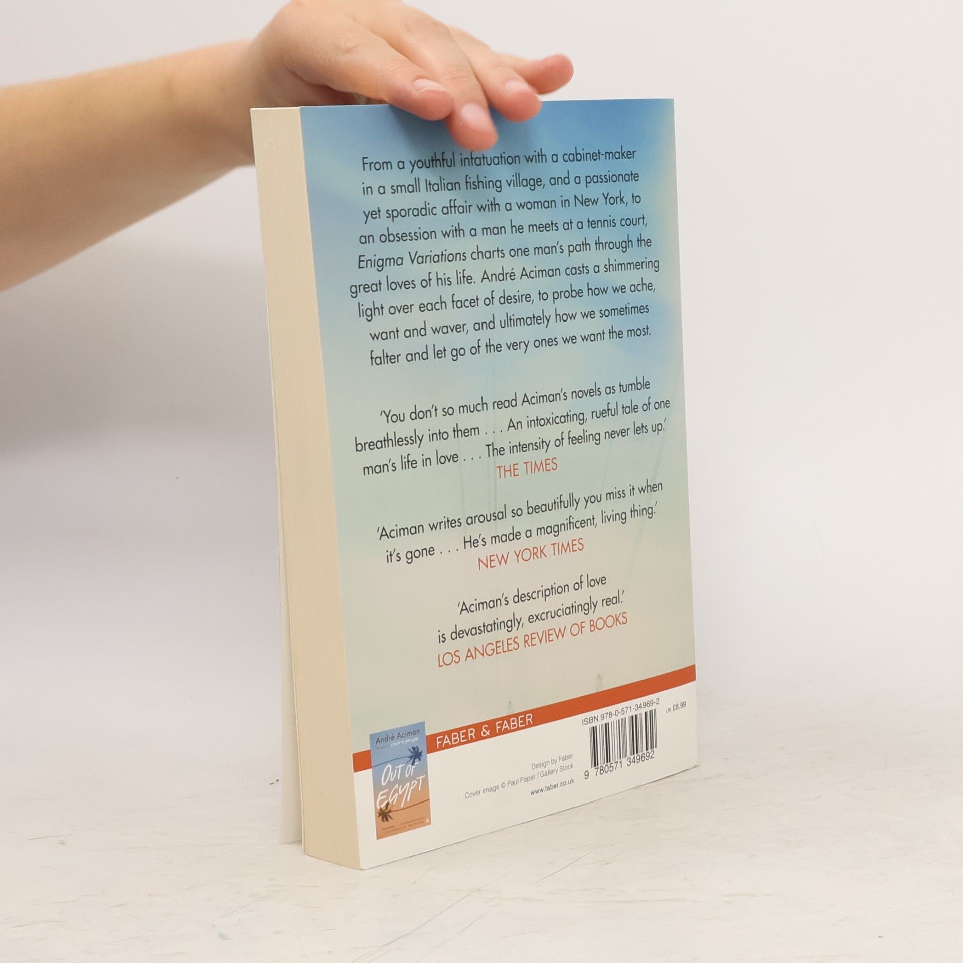 André Aciman Enigma Variations