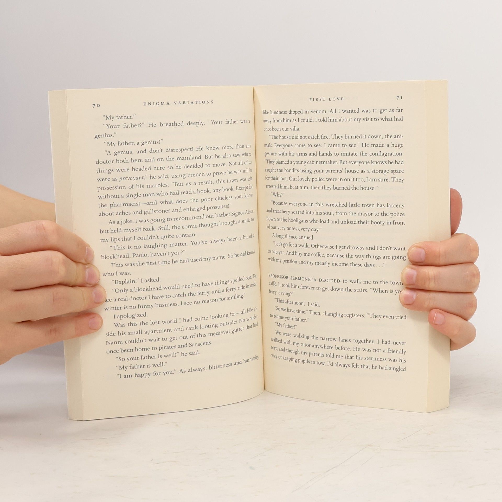 André Aciman Enigma Variations