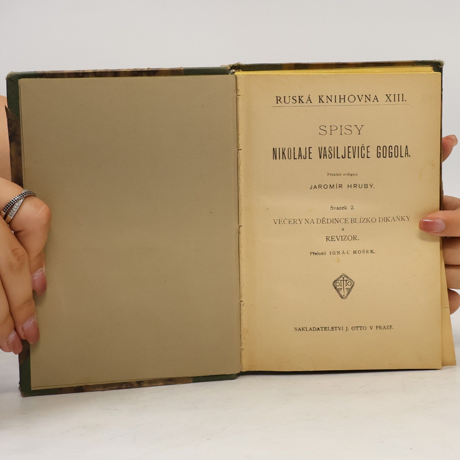 Nikolai Gogol Spisy Nikolaje Vasiljeviče Gogola. Svazek 2: Večery na dědince blízko Dikaňky a Revizor