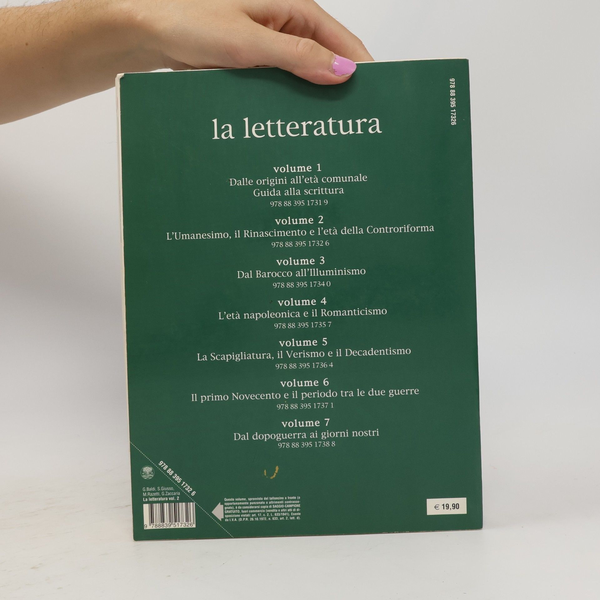 Guido Baldi La letteratura