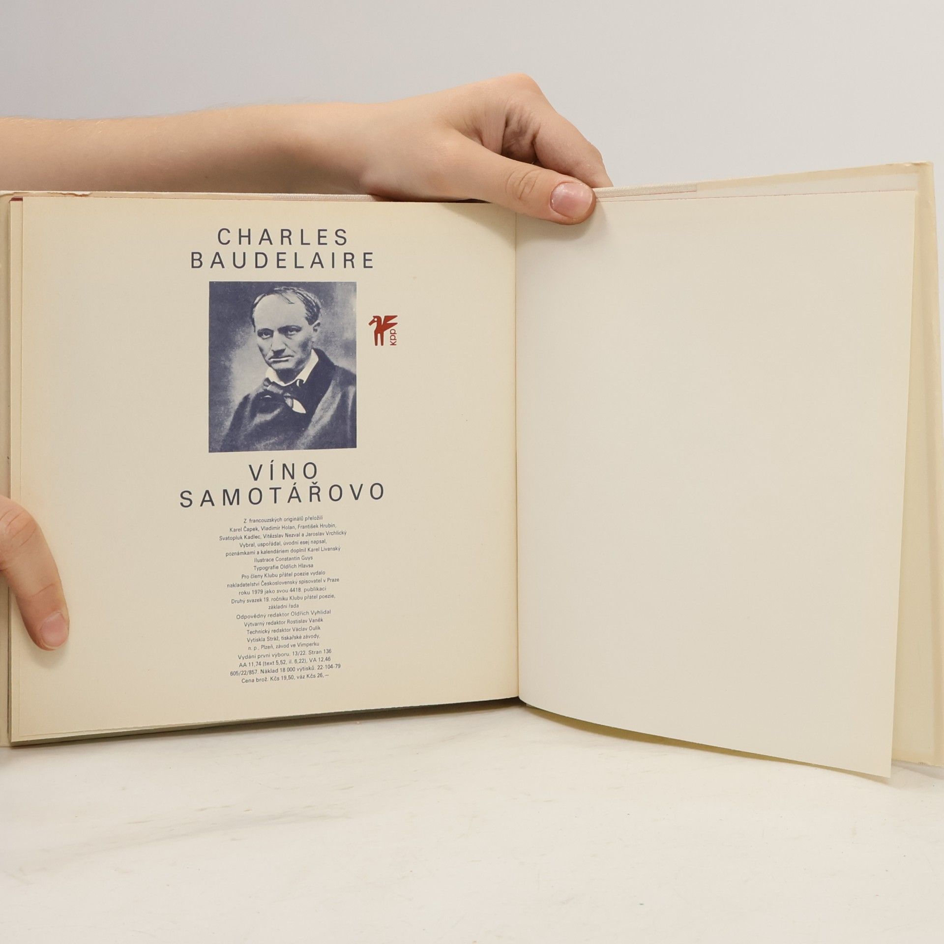 Charles Baudelaire Víno samotářovo