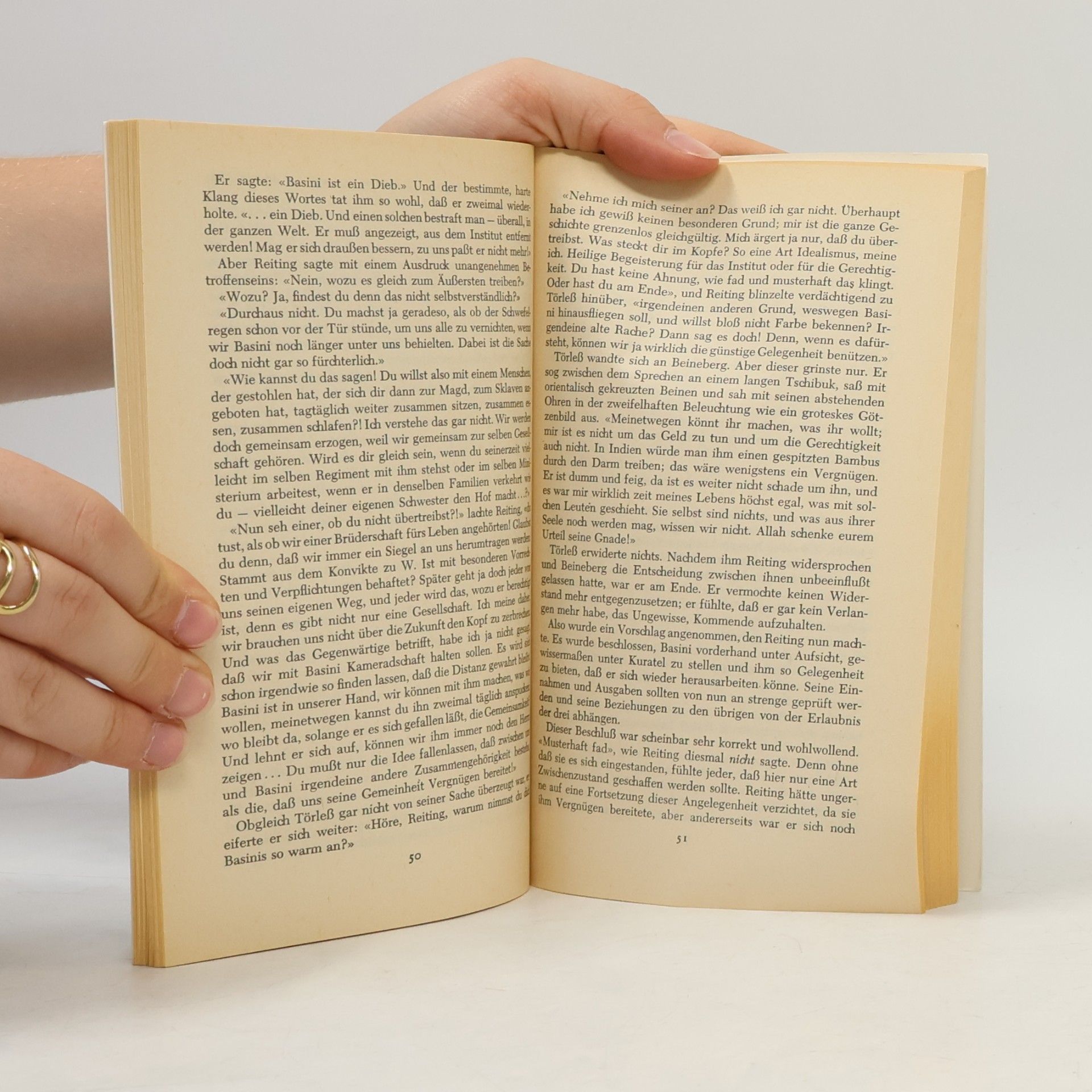 Robert Musil Die Verwirrungen des Zöglings Törleß