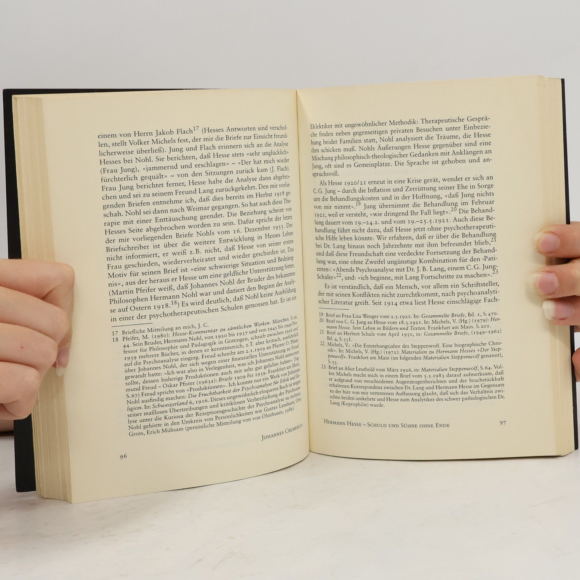 Johannes Cremerius Freud und die Dichter