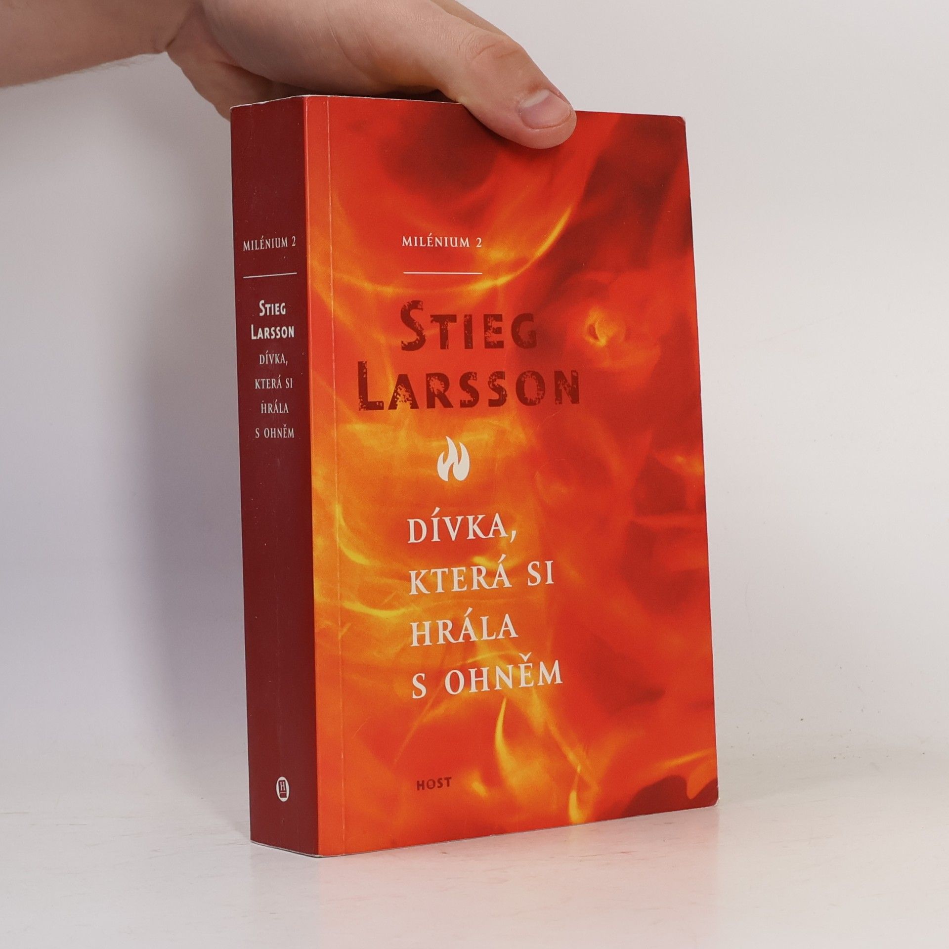 Stieg Larsson Dívka, která si hrála s ohněm