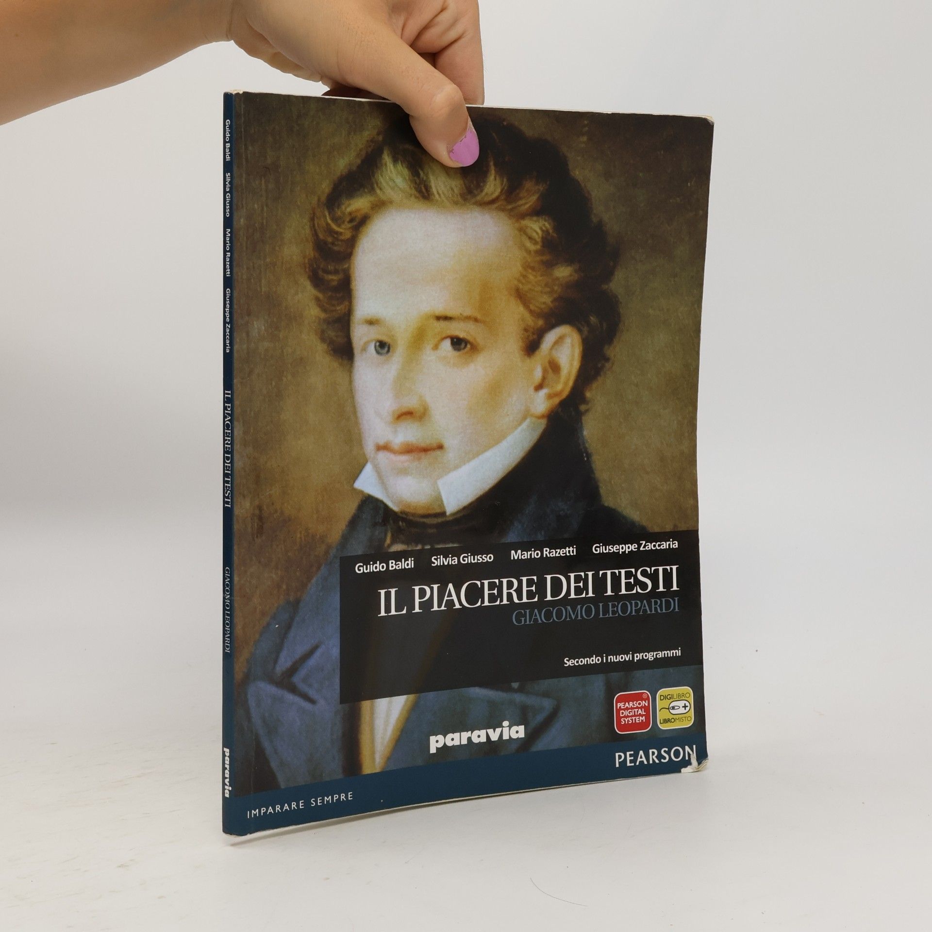 Guiseppe Zaccaria Il piacere dei testi. Giacomo Leopardi