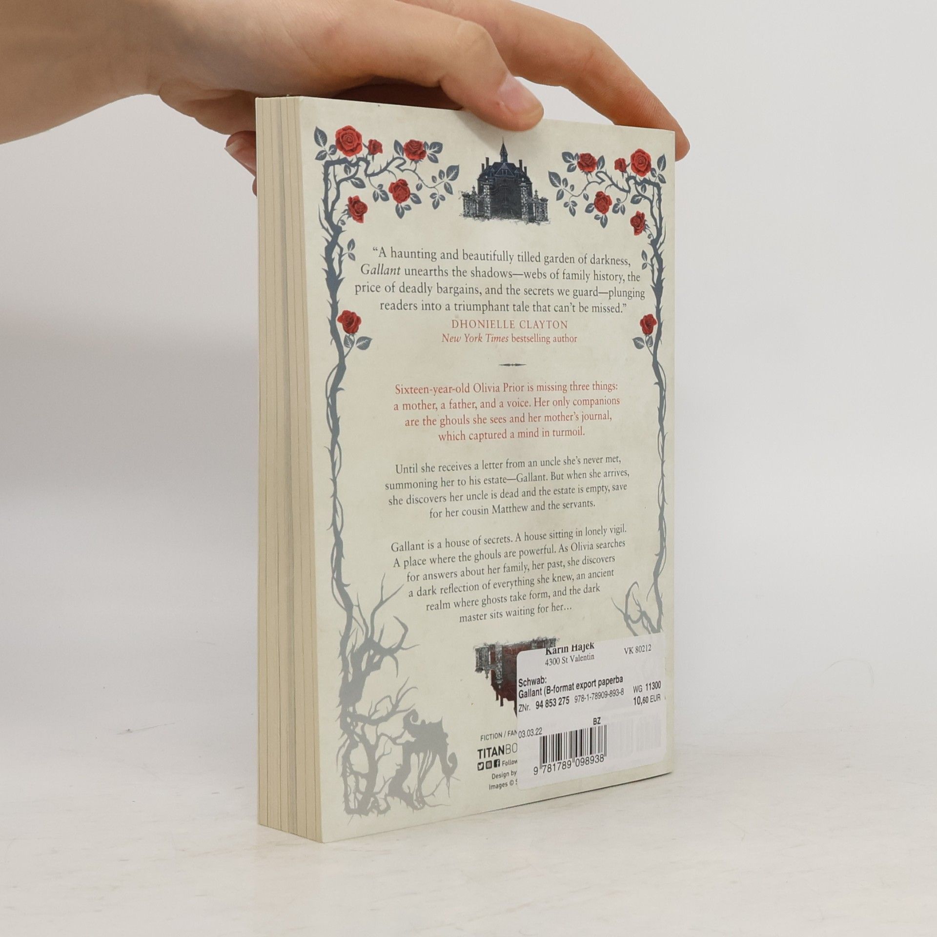 V. E. Schwab Gallant
