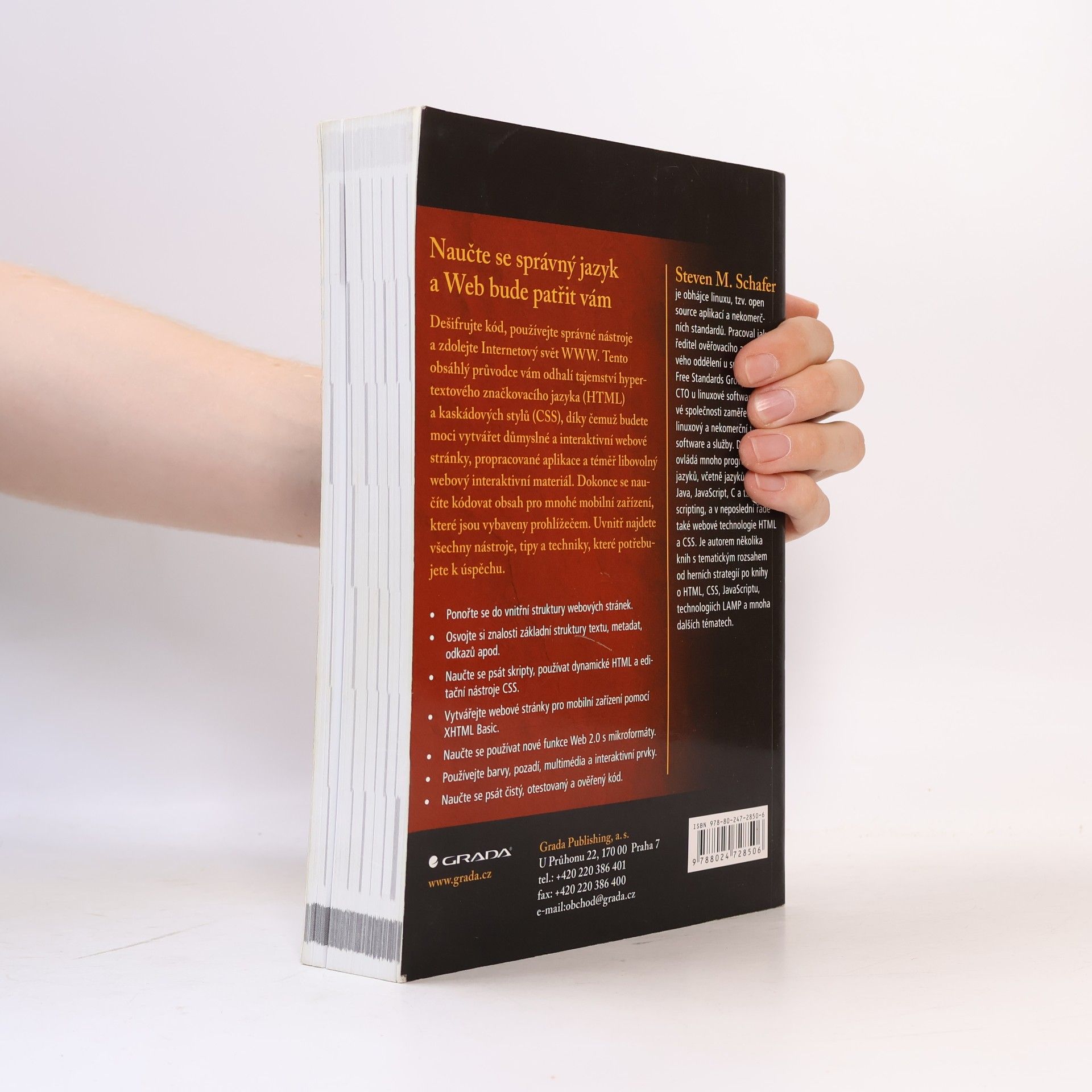 Steven M. Schafer HTML, XHTML a CSS. Bible pro tvorbu WWW stránek