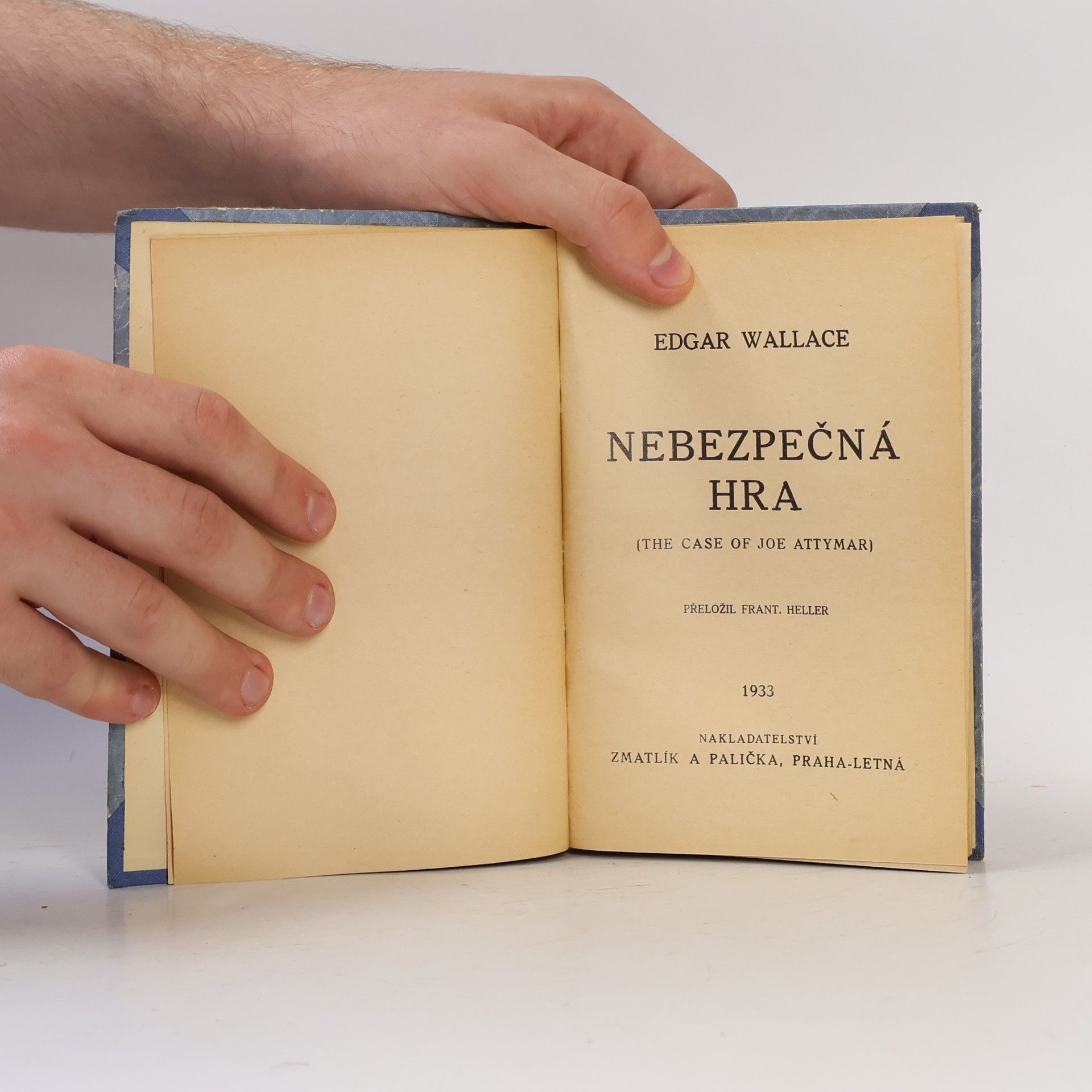 Edgar Wallace Nebezpečná hra