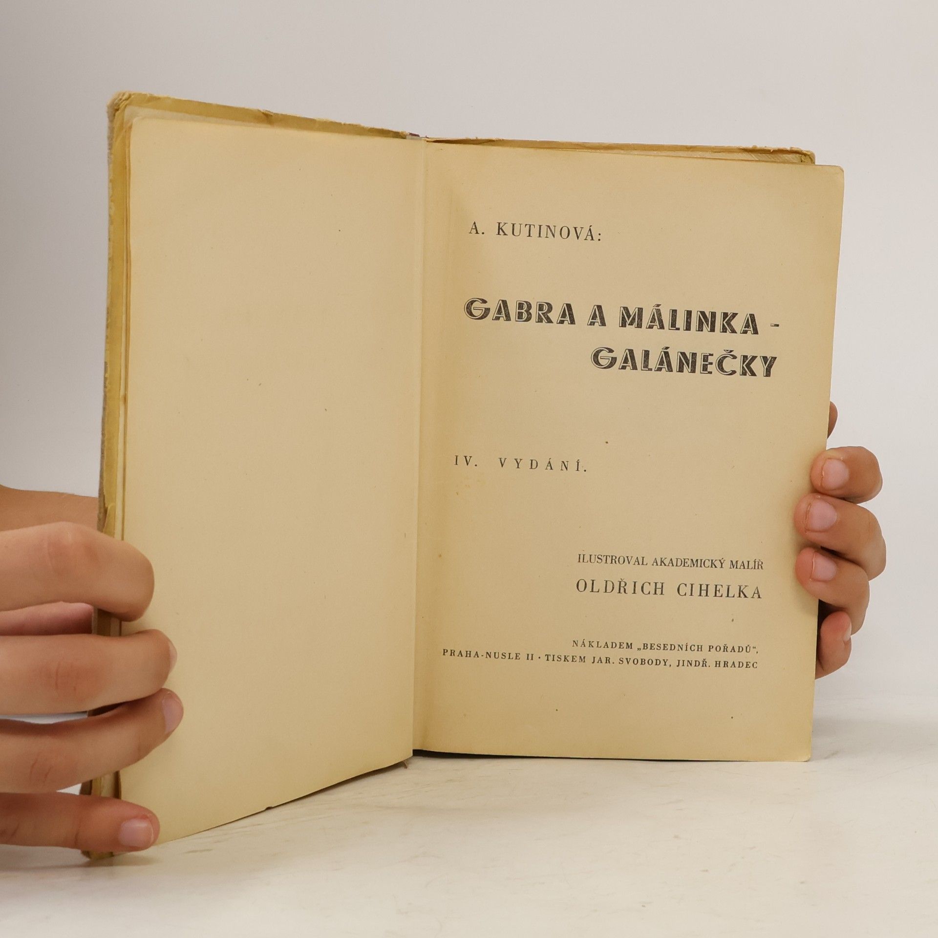 Amálie Kutinová Gabra a Málinka - Galánečky