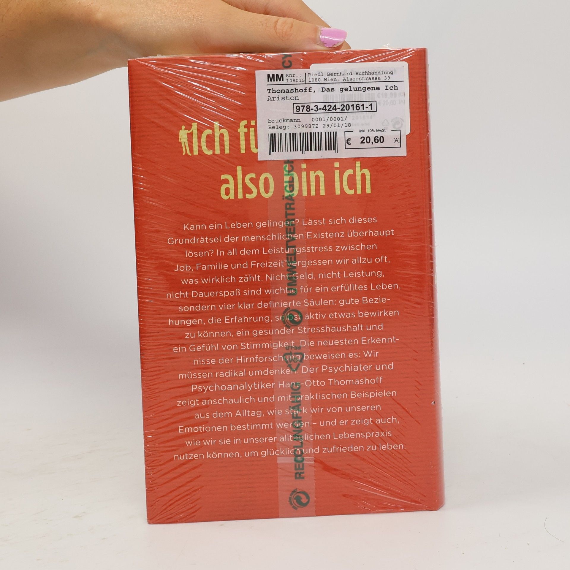 Hans-Otto Thomashoff Das gelungene Ich