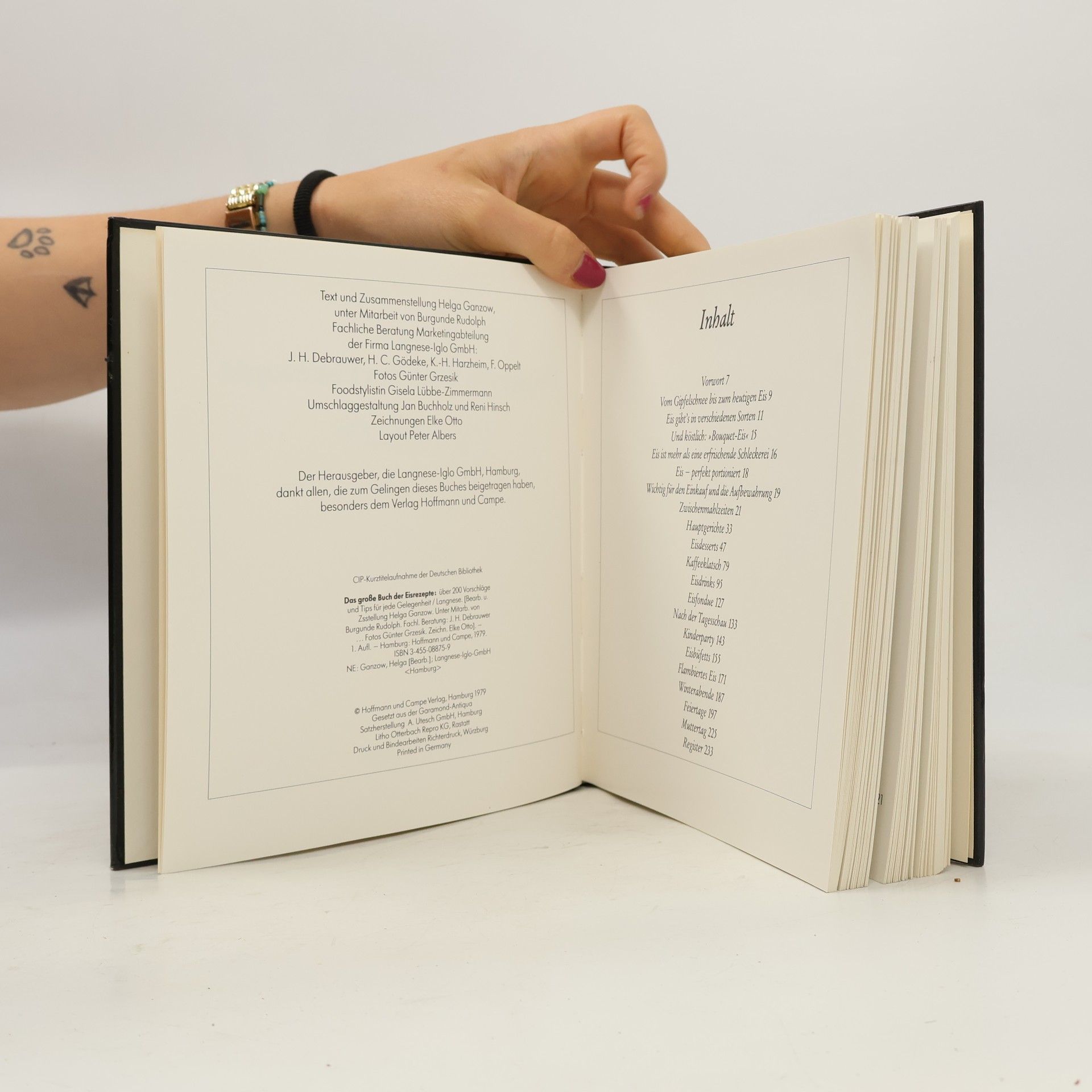 Helga Ganzow Das grosse Buch der Eisrezepte