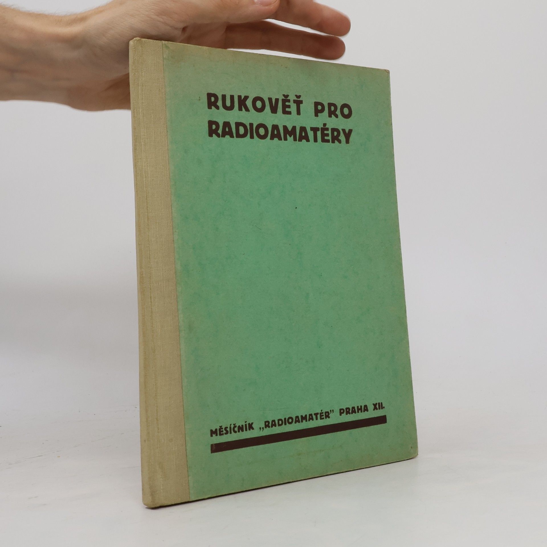 Miroslav Pacák Rukověť pro radioamatéry