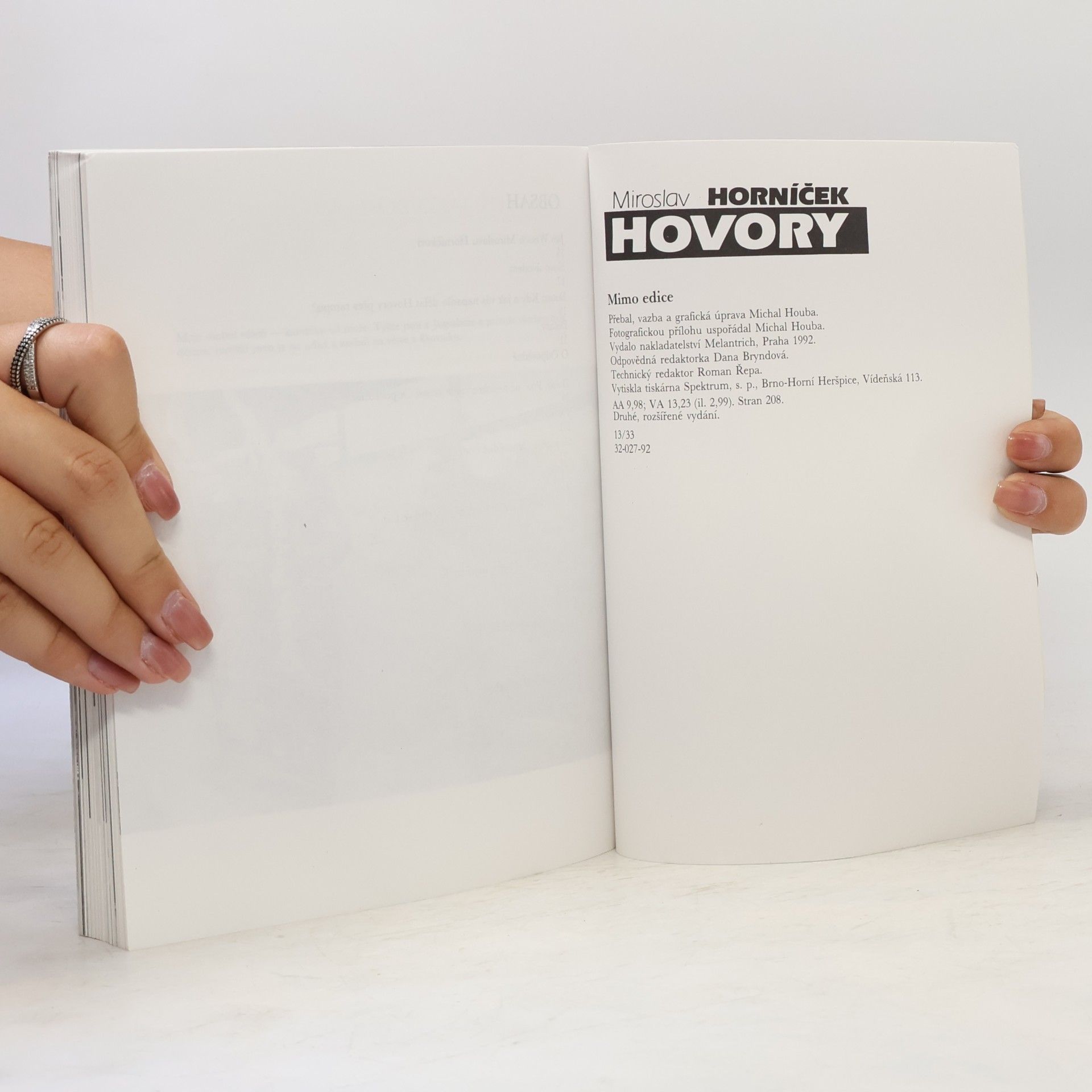 Miroslav Horníček Hovory