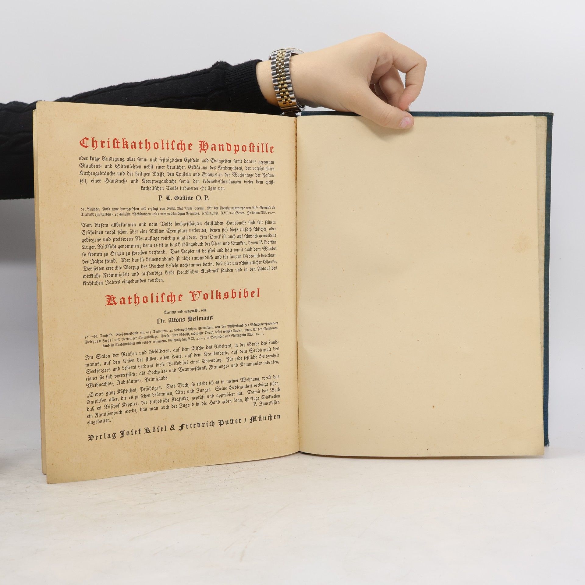 Alfons Heilmann Das geistliche Jahr. Ein Buch der religiösen Besinnung für katholische Menschen