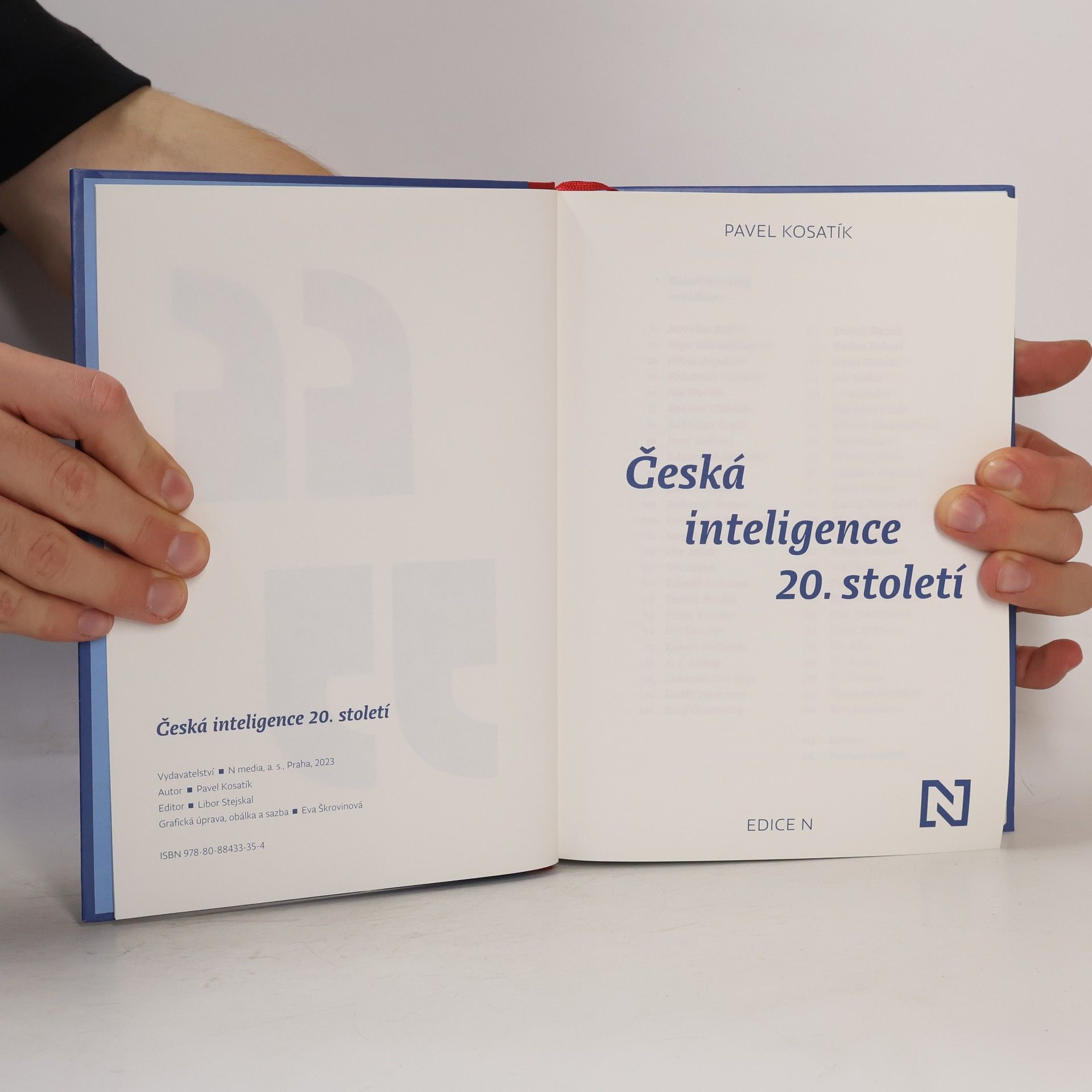 Pavel Kosatík Česká inteligence 20. století