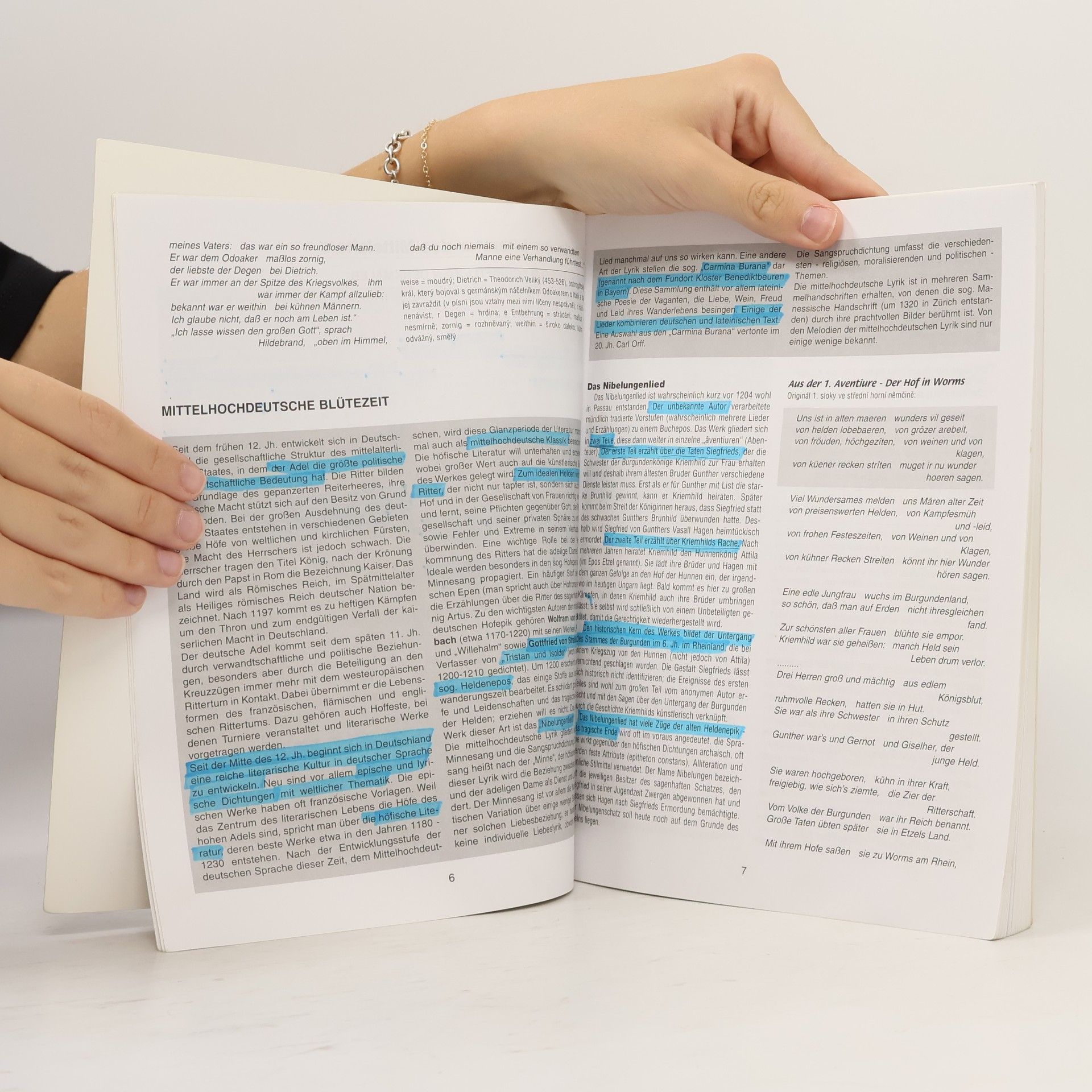 Václav Bok Čítanka německých literárních textů. Deutschsprachige Literatur in Lesetexten