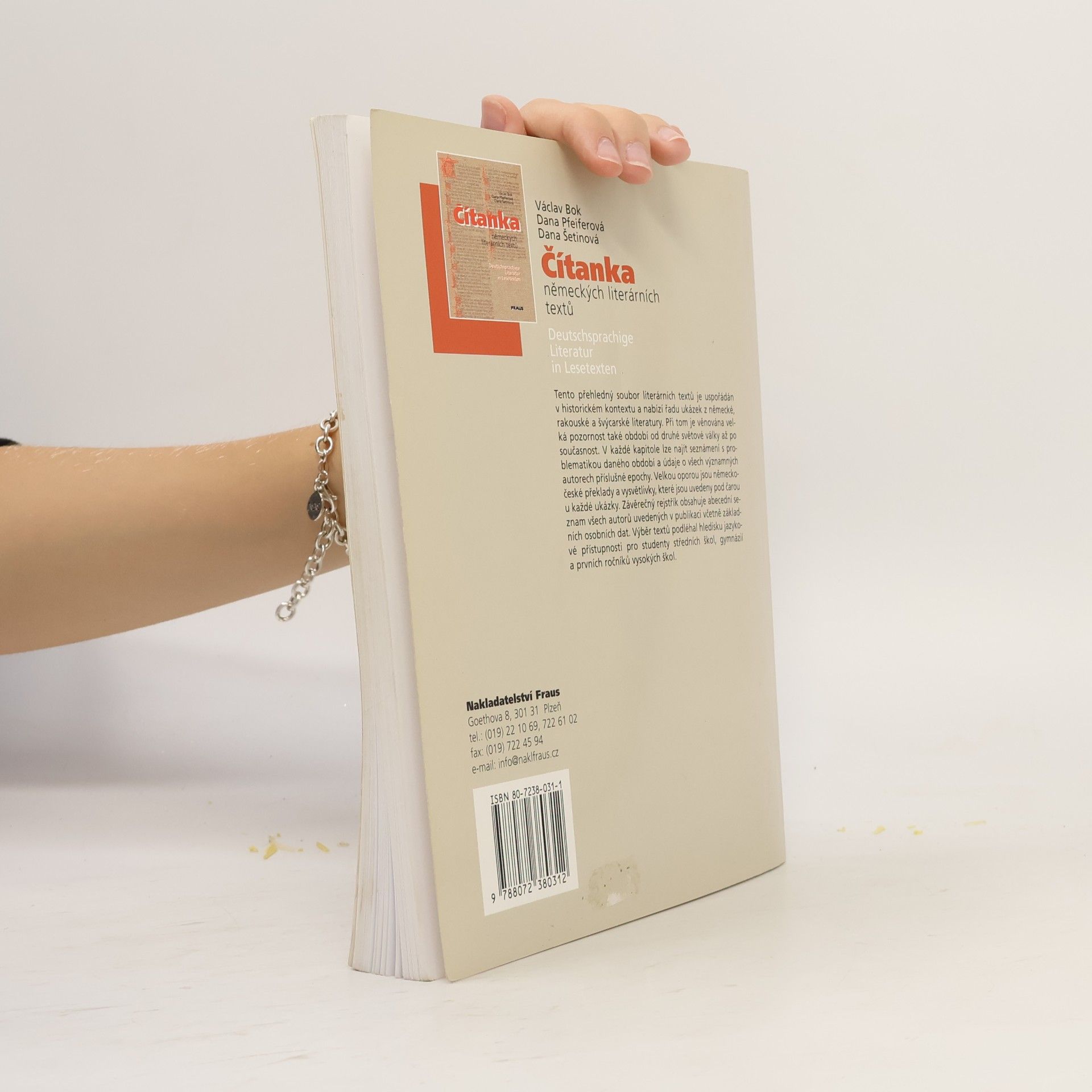 Václav Bok Čítanka německých literárních textů. Deutschsprachige Literatur in Lesetexten