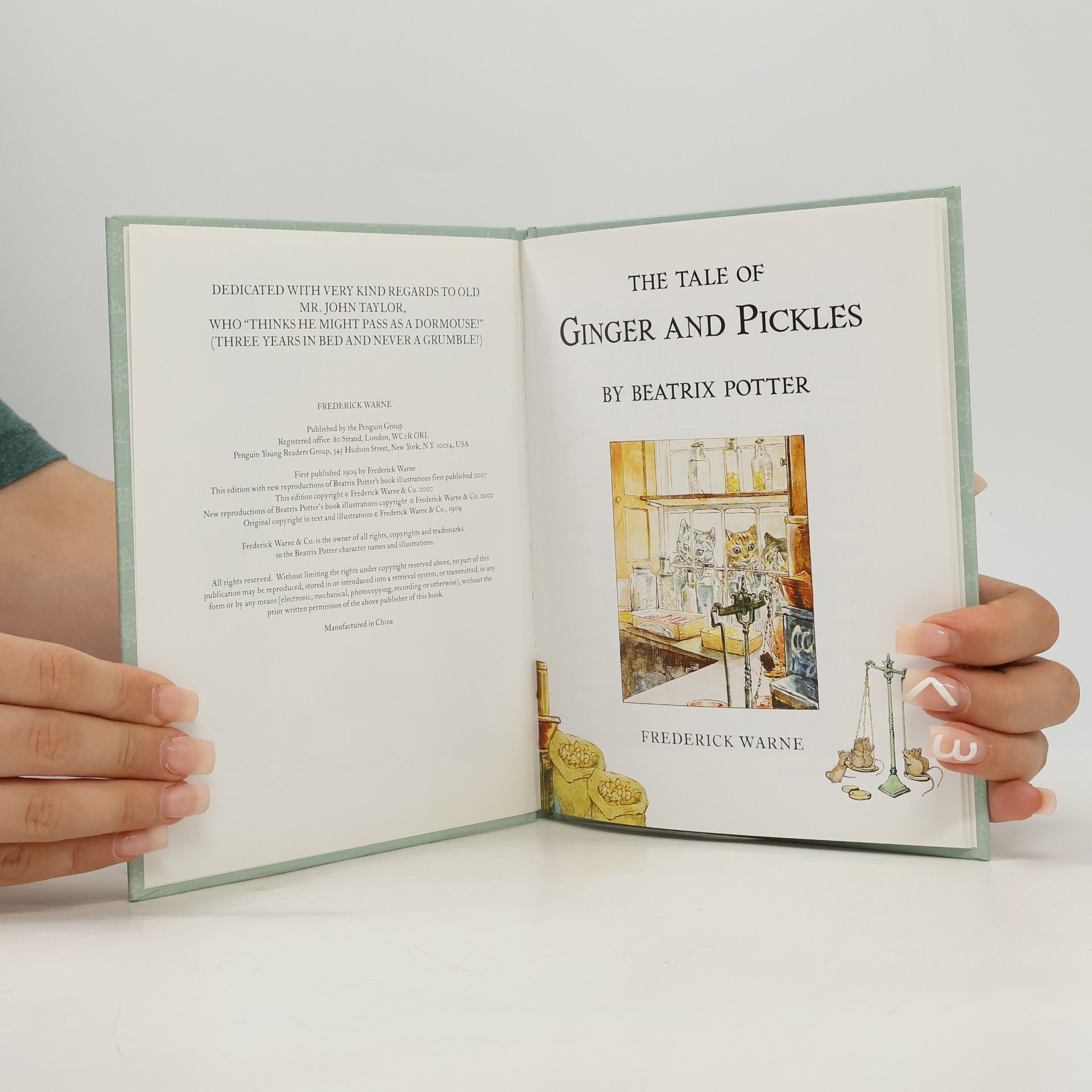 Beatrix Potter The Tale of Ginger and Pickles
