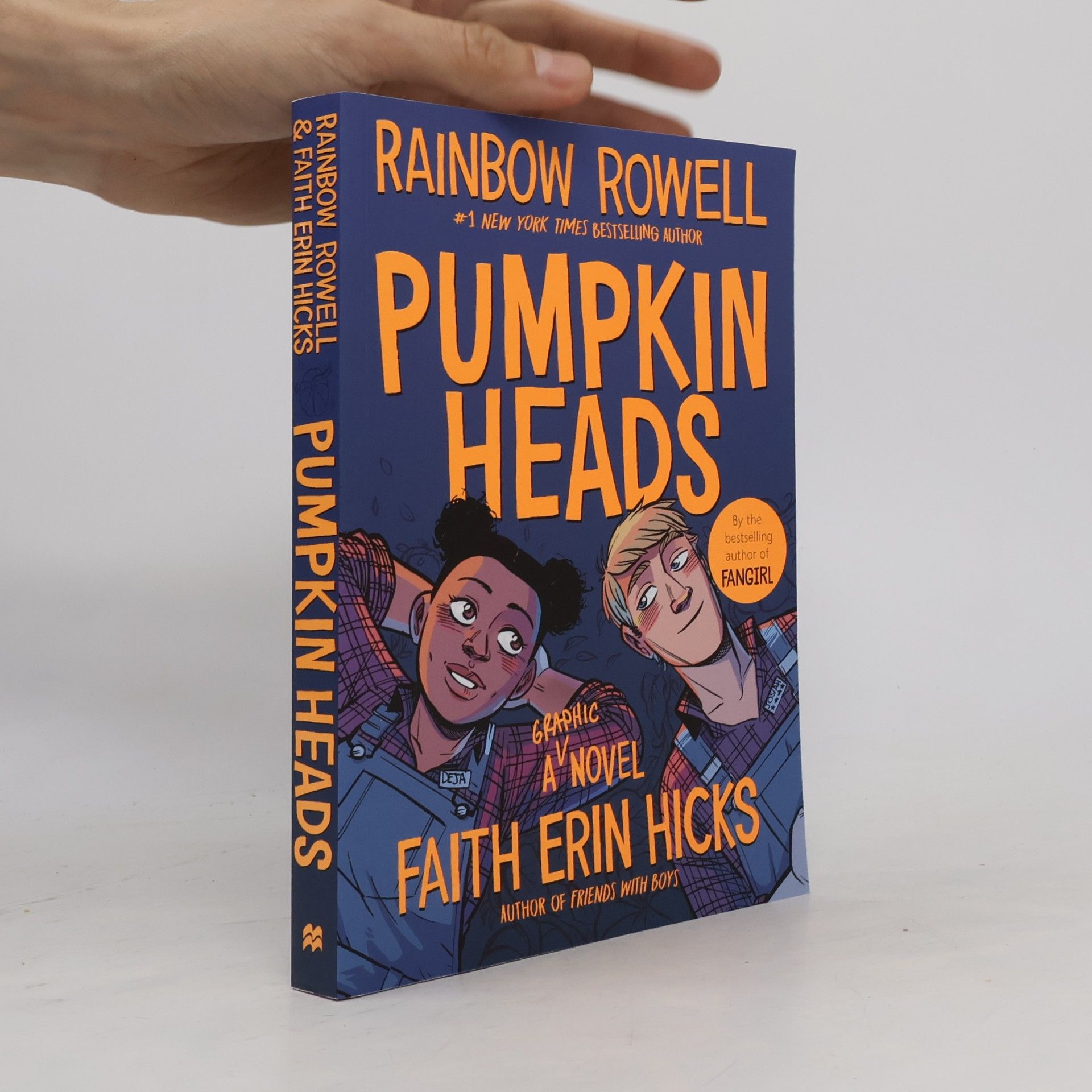 Rainbow Rowell Pumpkin heads