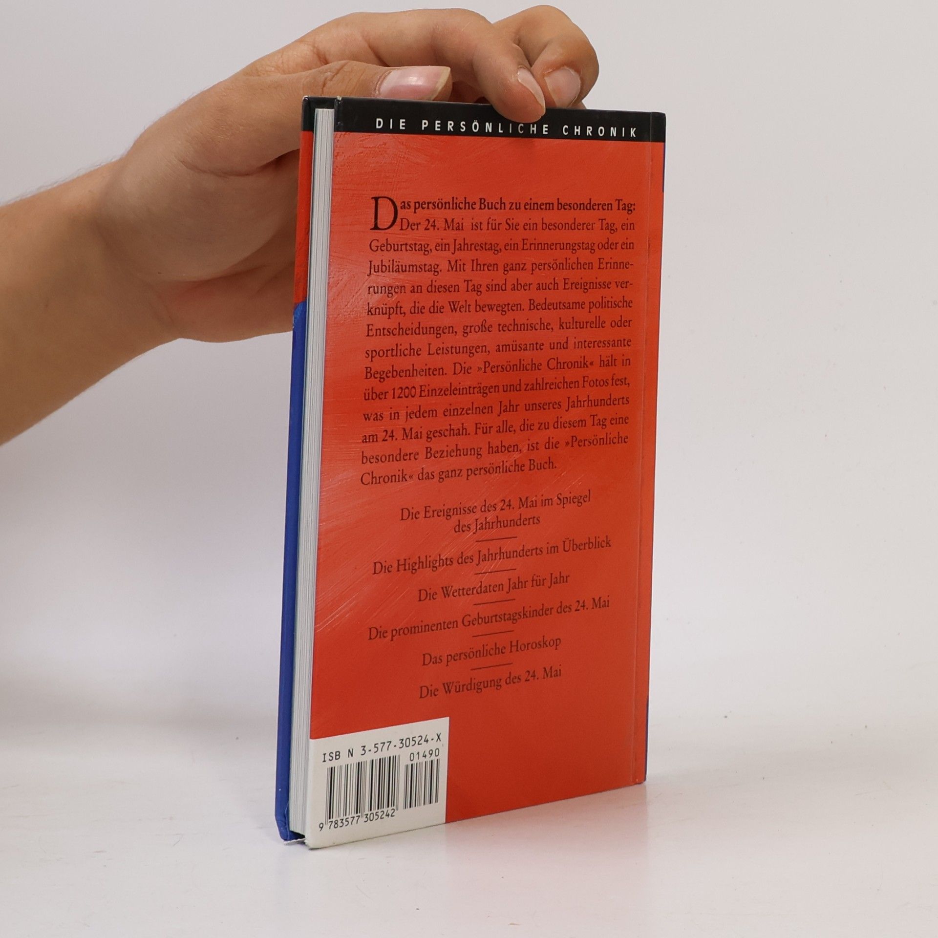 Autorenkollektiv Die persönliche Chronik: Das Buch vom 24. Mai