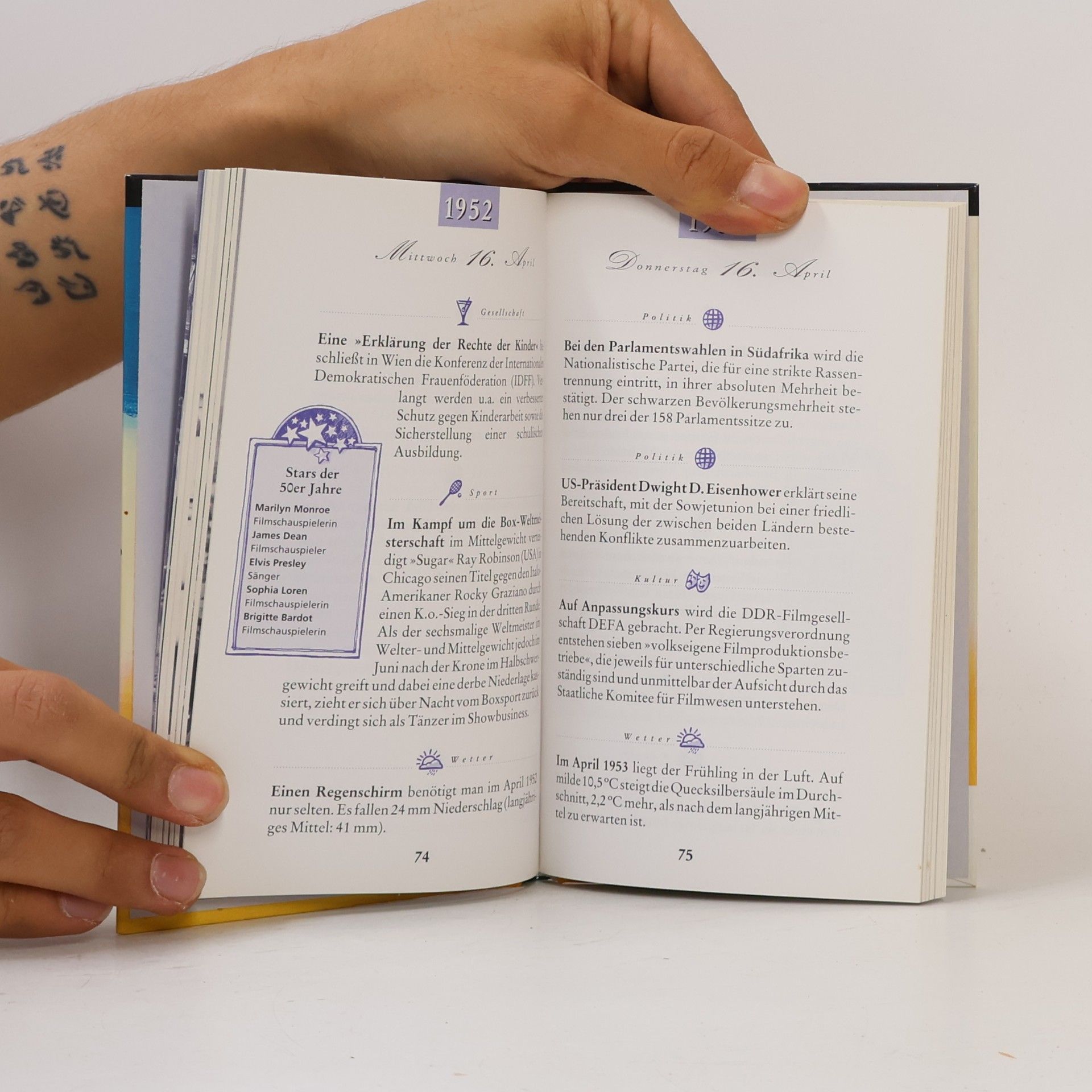 Autorenkollektiv Die persönliche Chronik. Das Buch vom 16. April