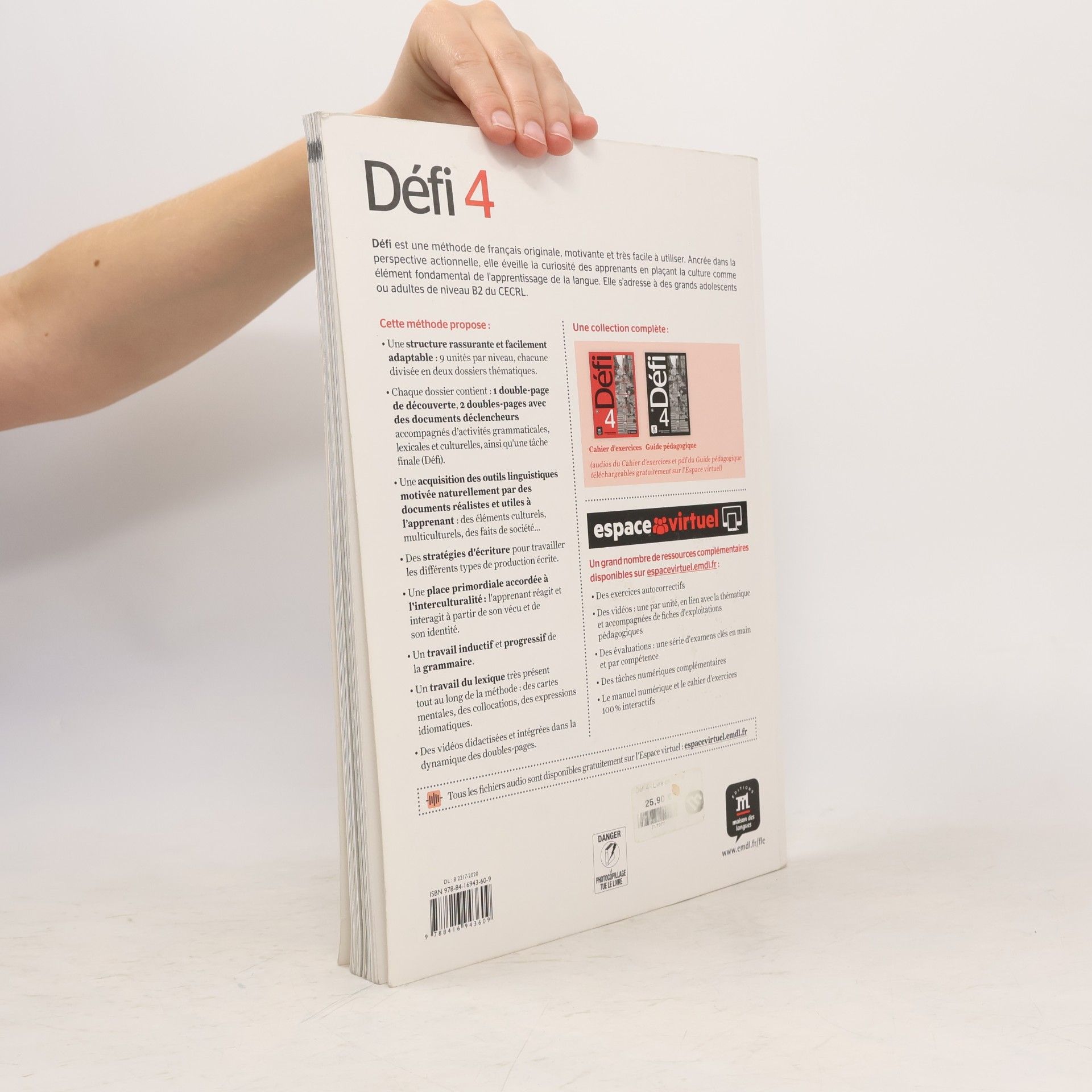Kolektiv autorů Défi 4: méthode de français. Livre de l'élève
