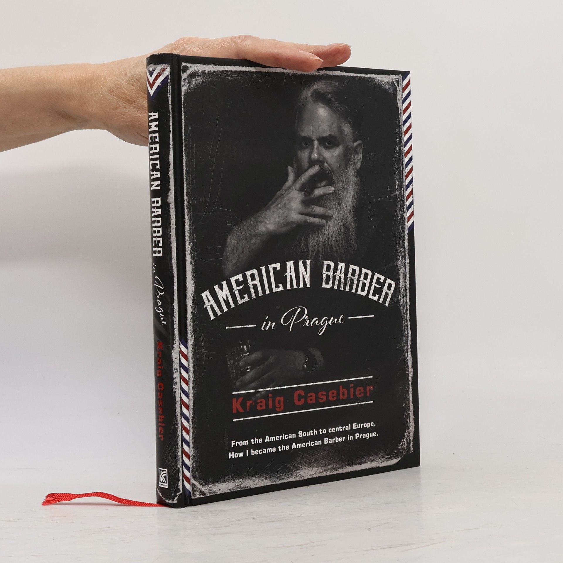 Kraig Casebier American barber in Prague