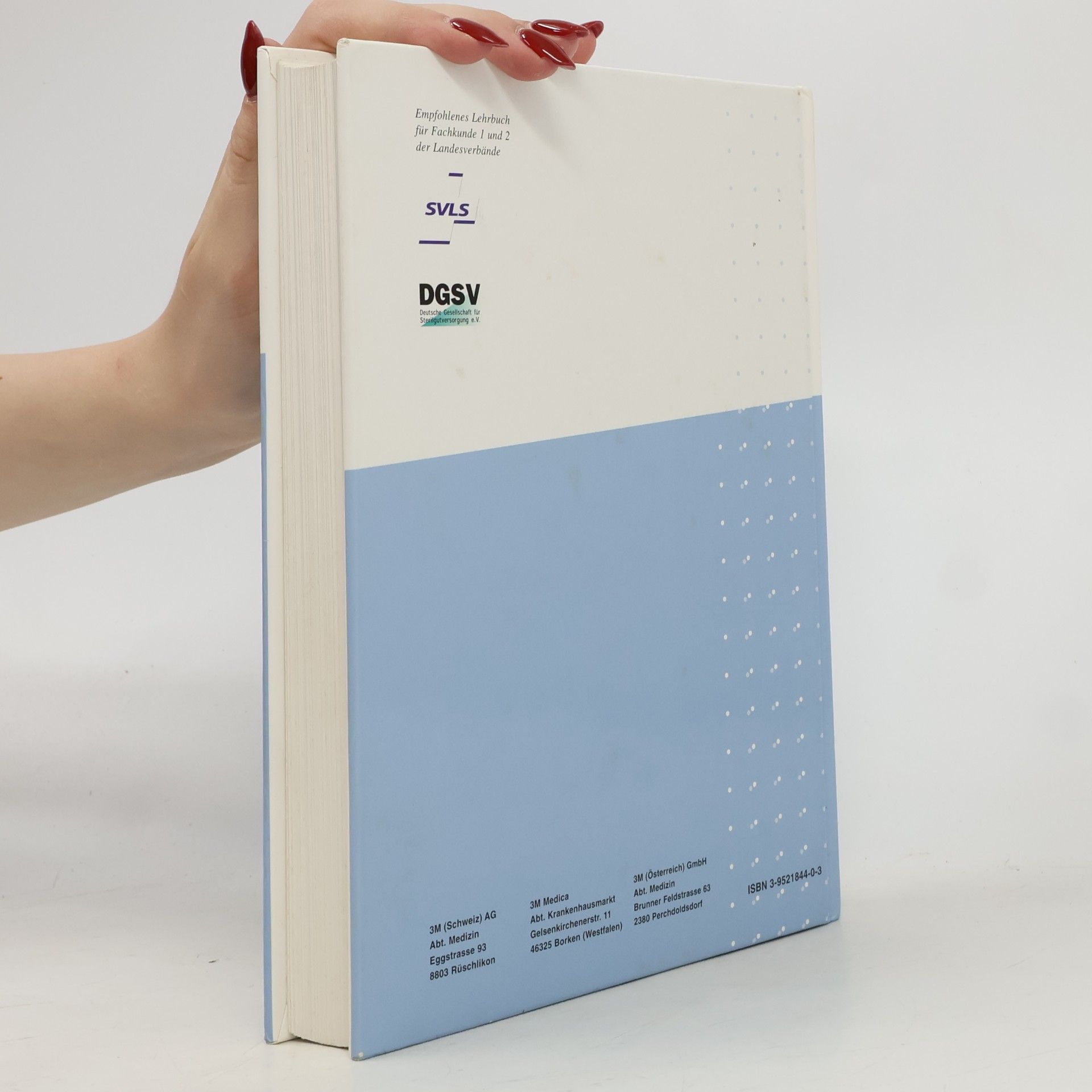 Florian Weinig Handbuch Sterilisation mit interaktiver CD-ROM, Lehr- und Lernbuch für die Fachkundelehrgänge 1 und 2 der DGSV und des SVLS