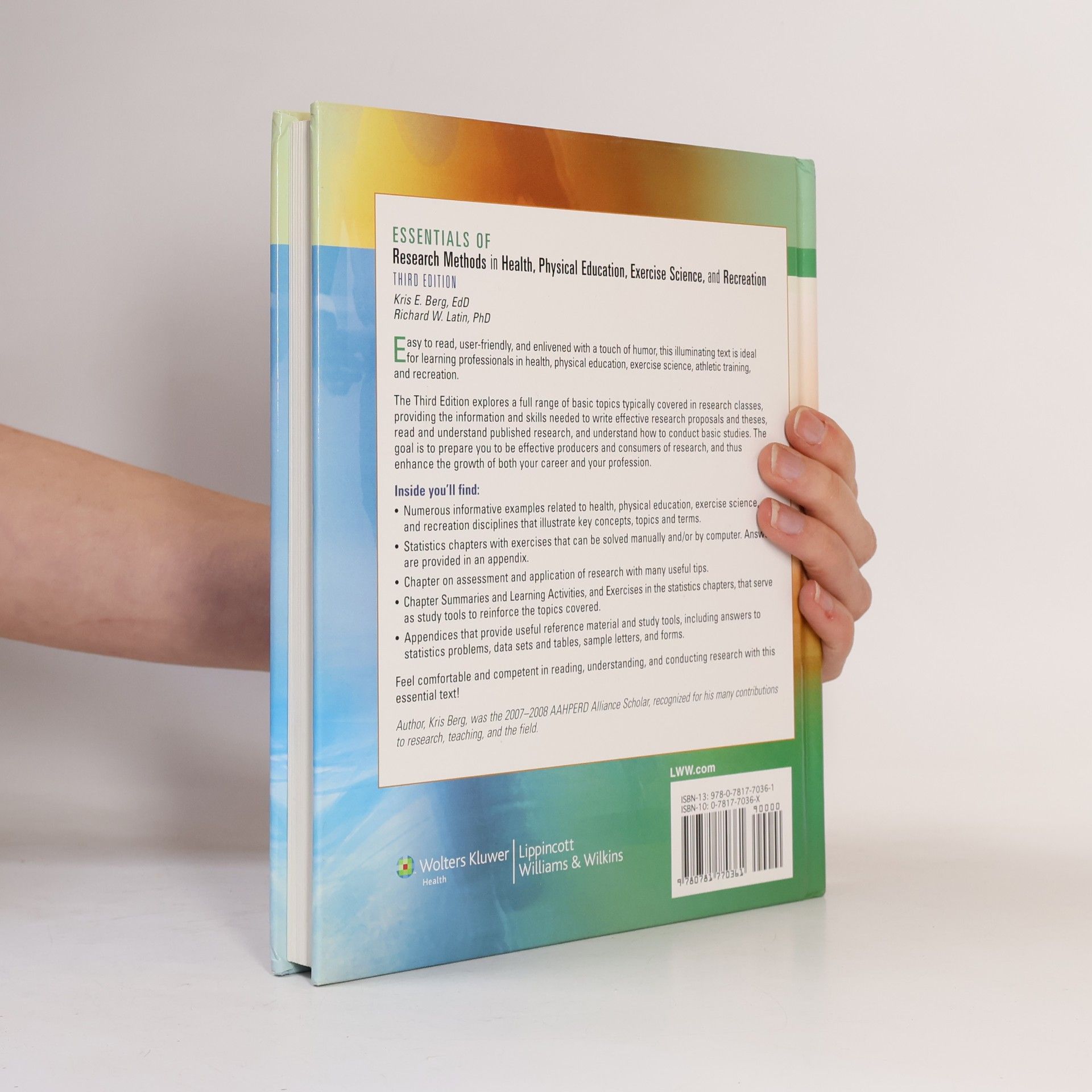 Kris E. Berg Point: Essentials Of Research Methods In Health, Physical Education, Exercise Science, And Recreation