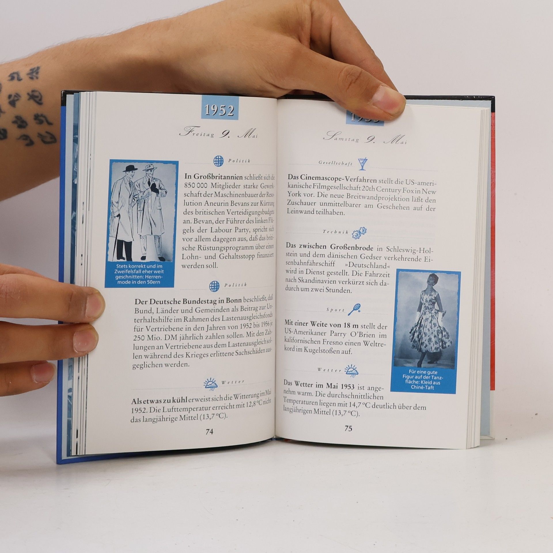 Auteurscollectief Die persönliche Chronik. Das Buch vom 9. Mai