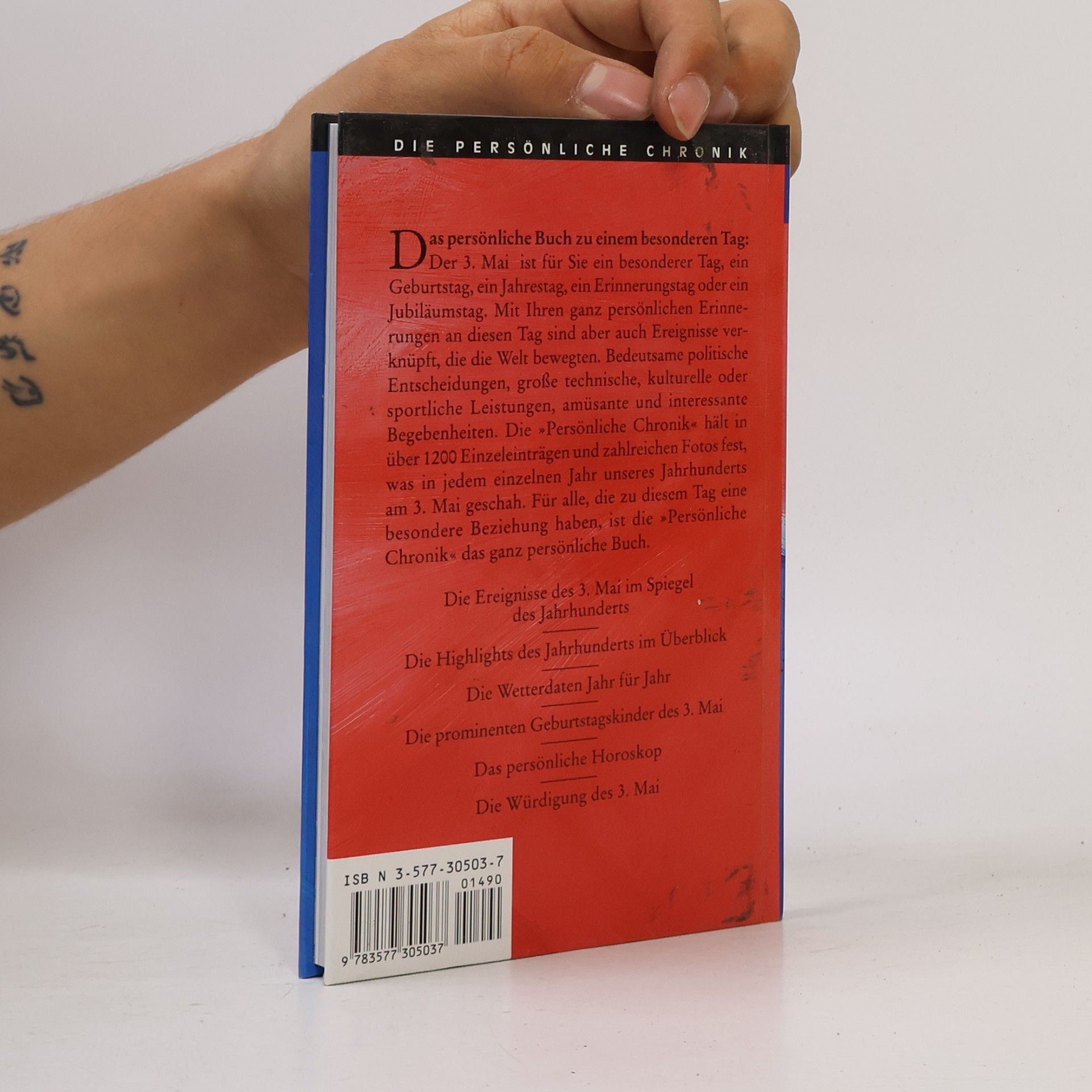 Die Persönliche Chronik, in 366 Bdn., 3. Mai