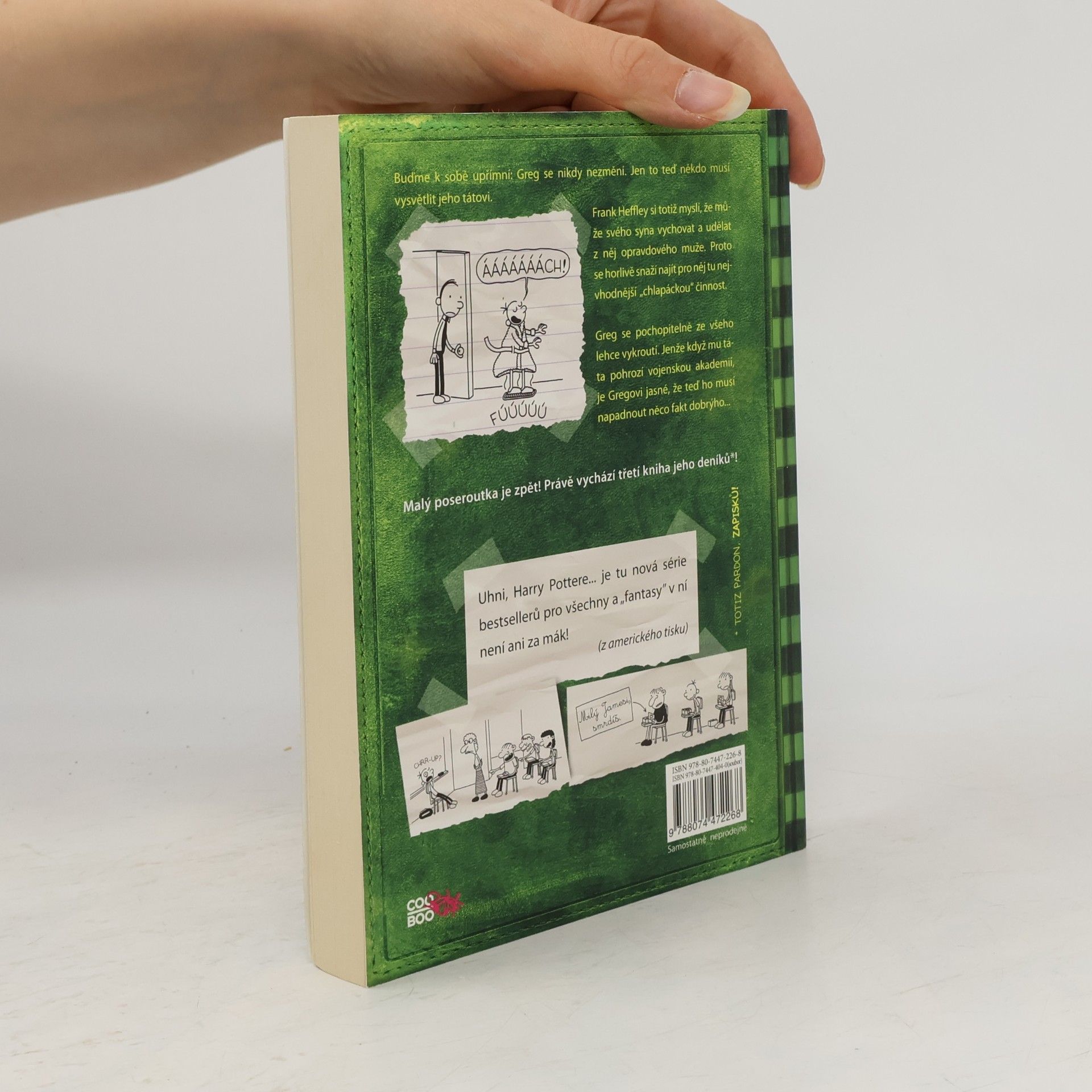 Jeff Kinney Deník malého poseroutky 3. Poslední kapka