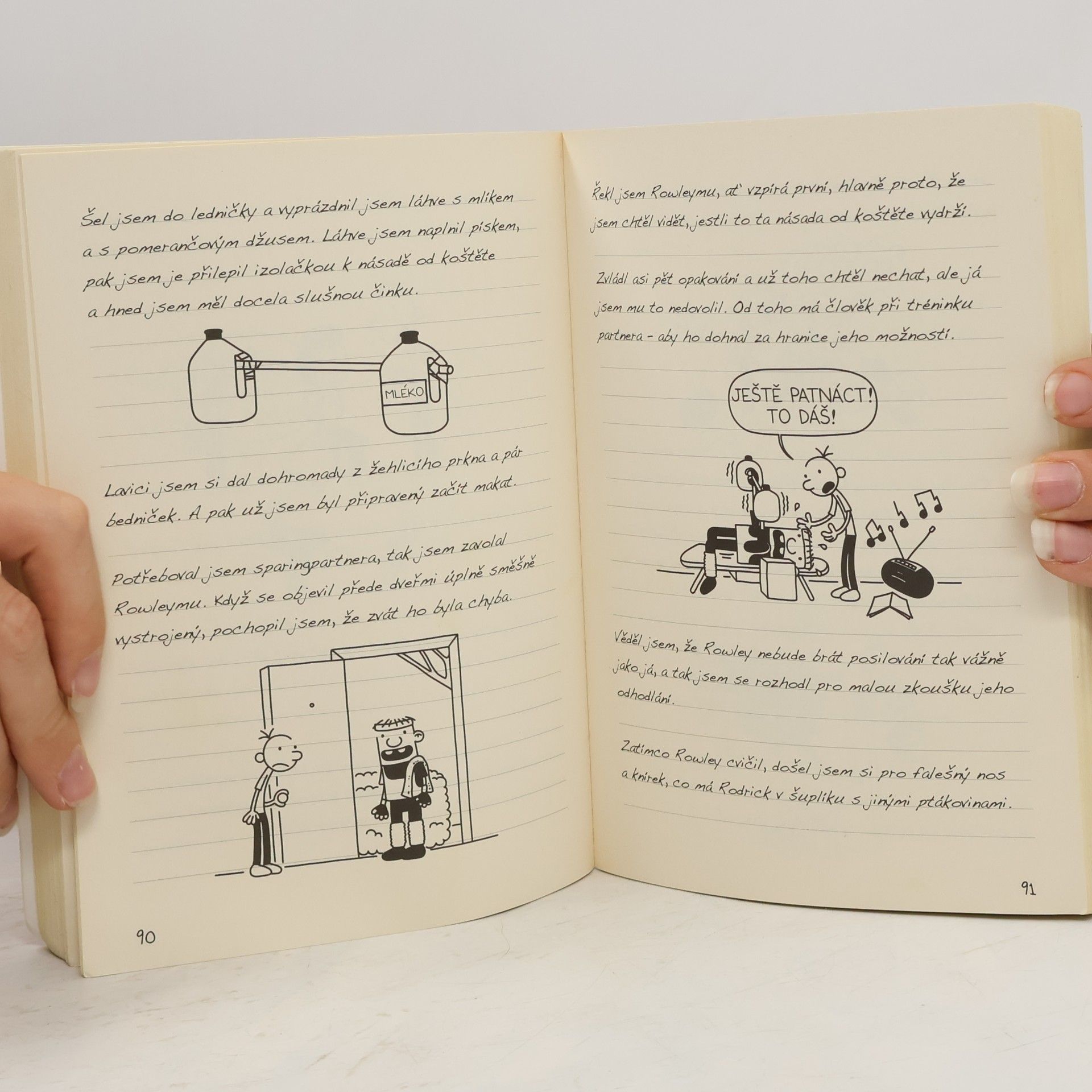 Jeff Kinney Deník malého poseroutky 1