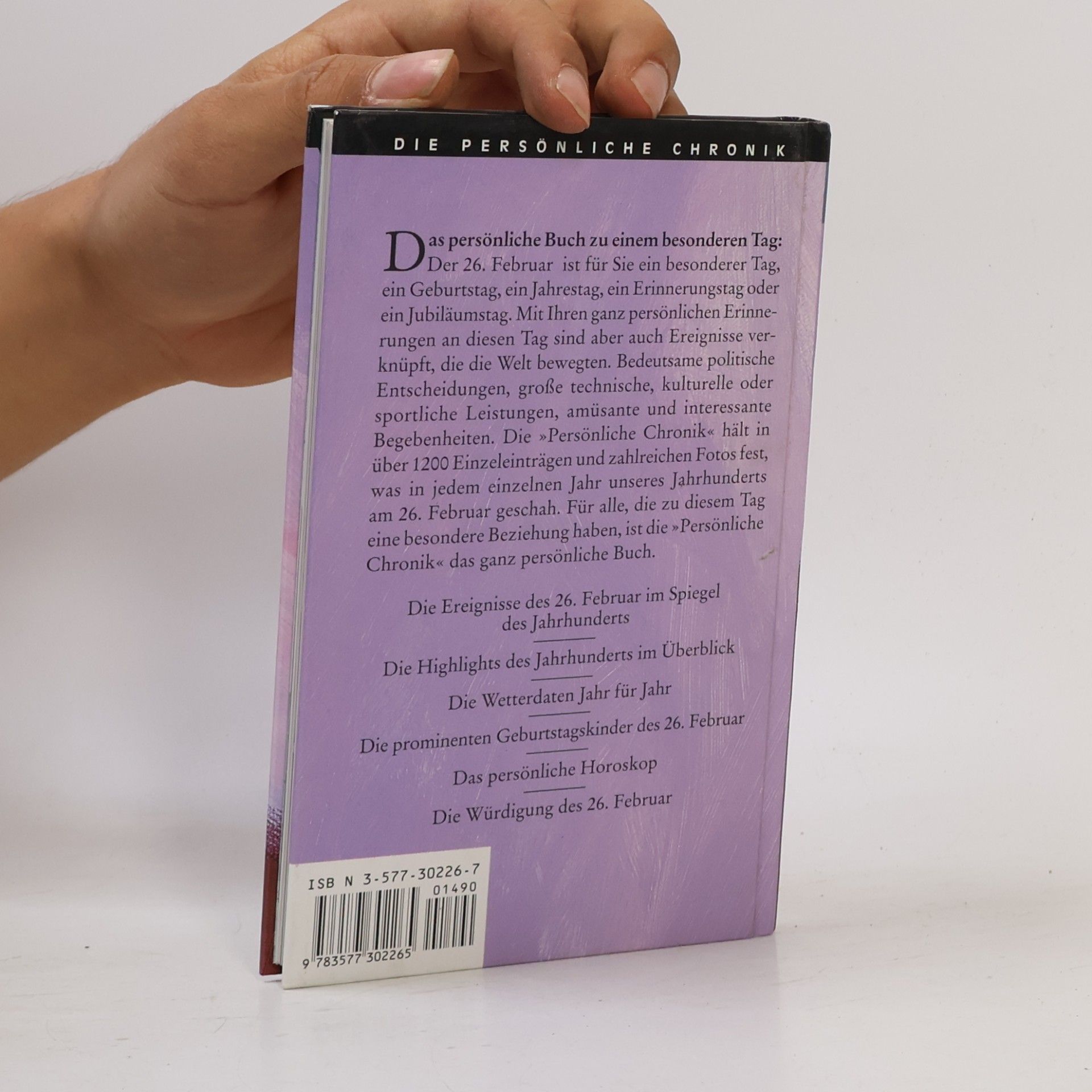 Collectif d'auteurs Die persönliche Chronik