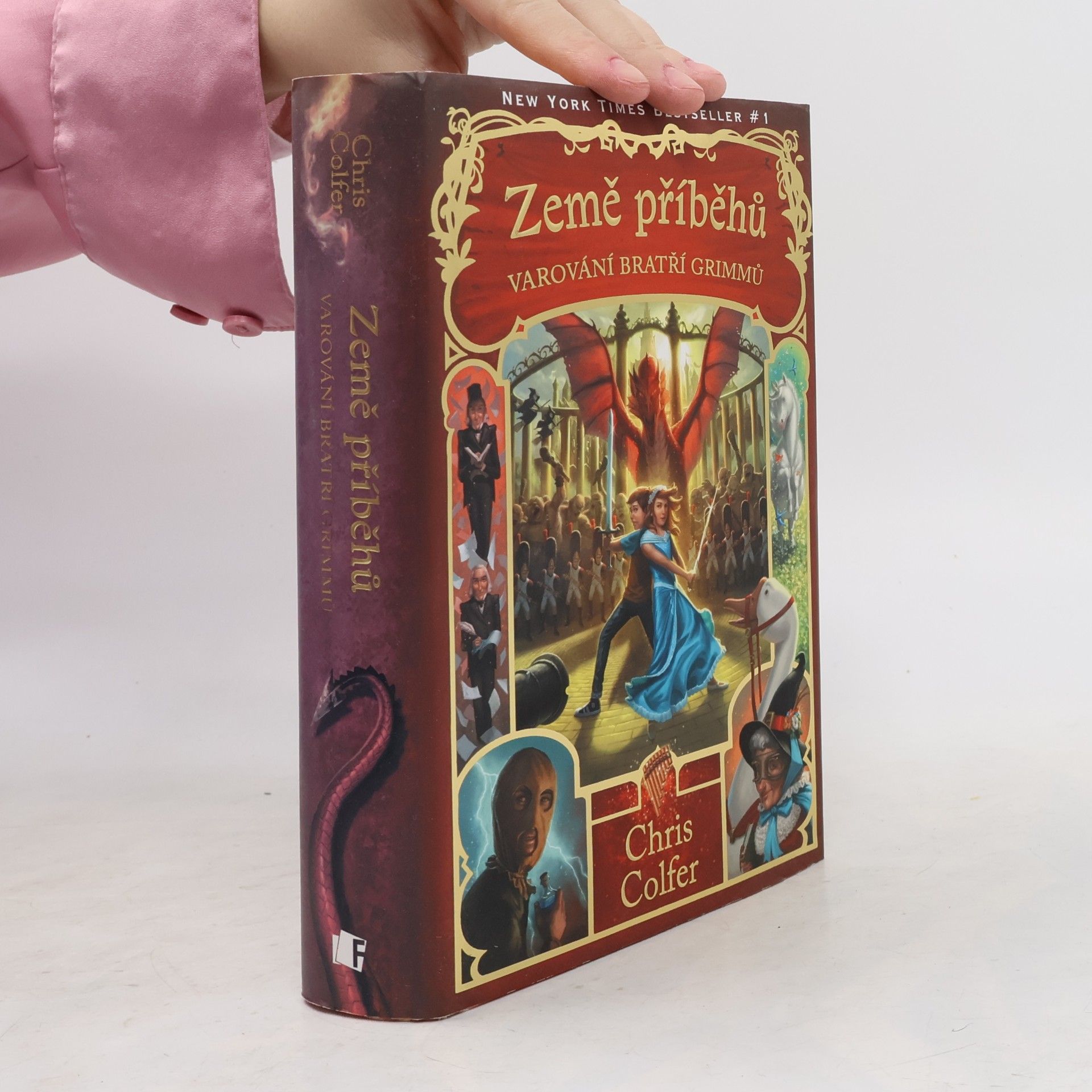Chris Colfer Země příběhů. Varování bratří Grimmů