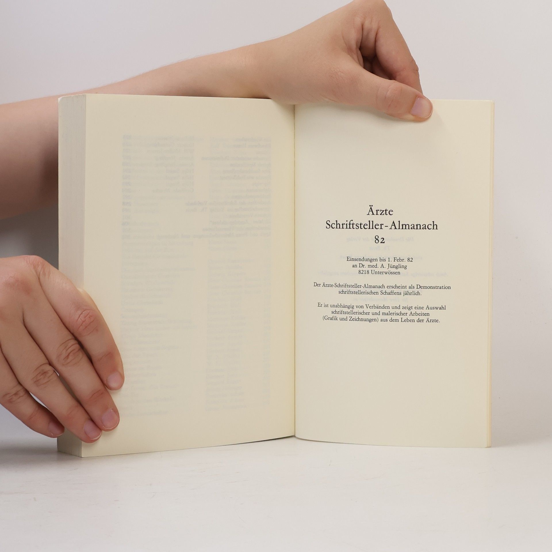 Armin Jüngling Almanach 81