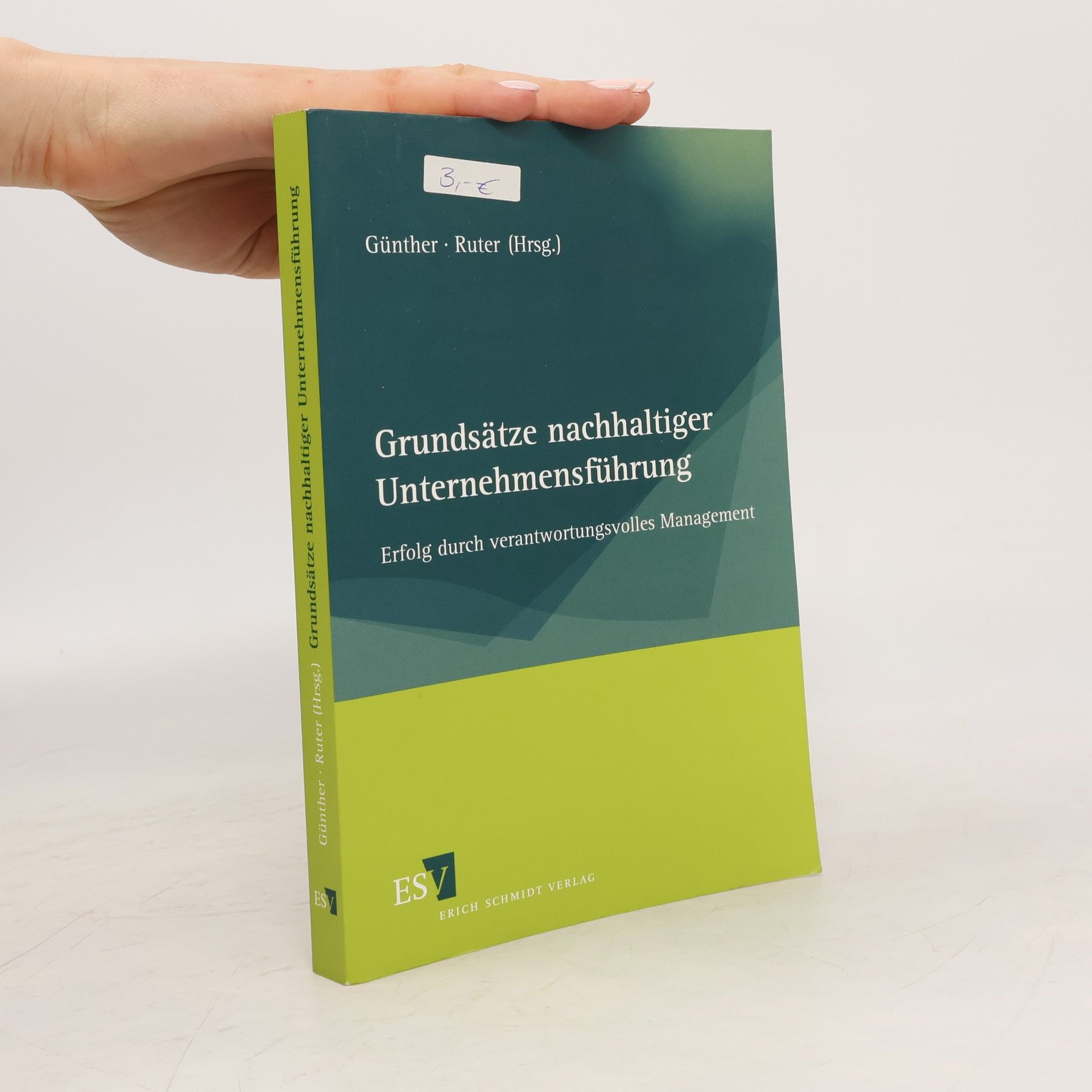 Günther Ruter Grundsätze nachhaltiger Unternehmensführung