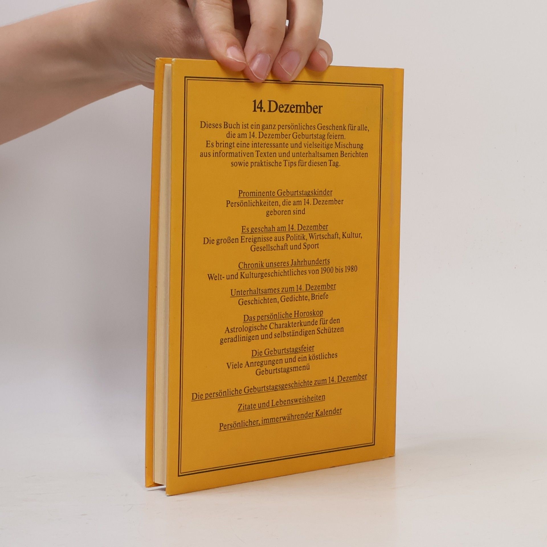 Collectif d'auteurs Das persönliche Geburtstagsbuch